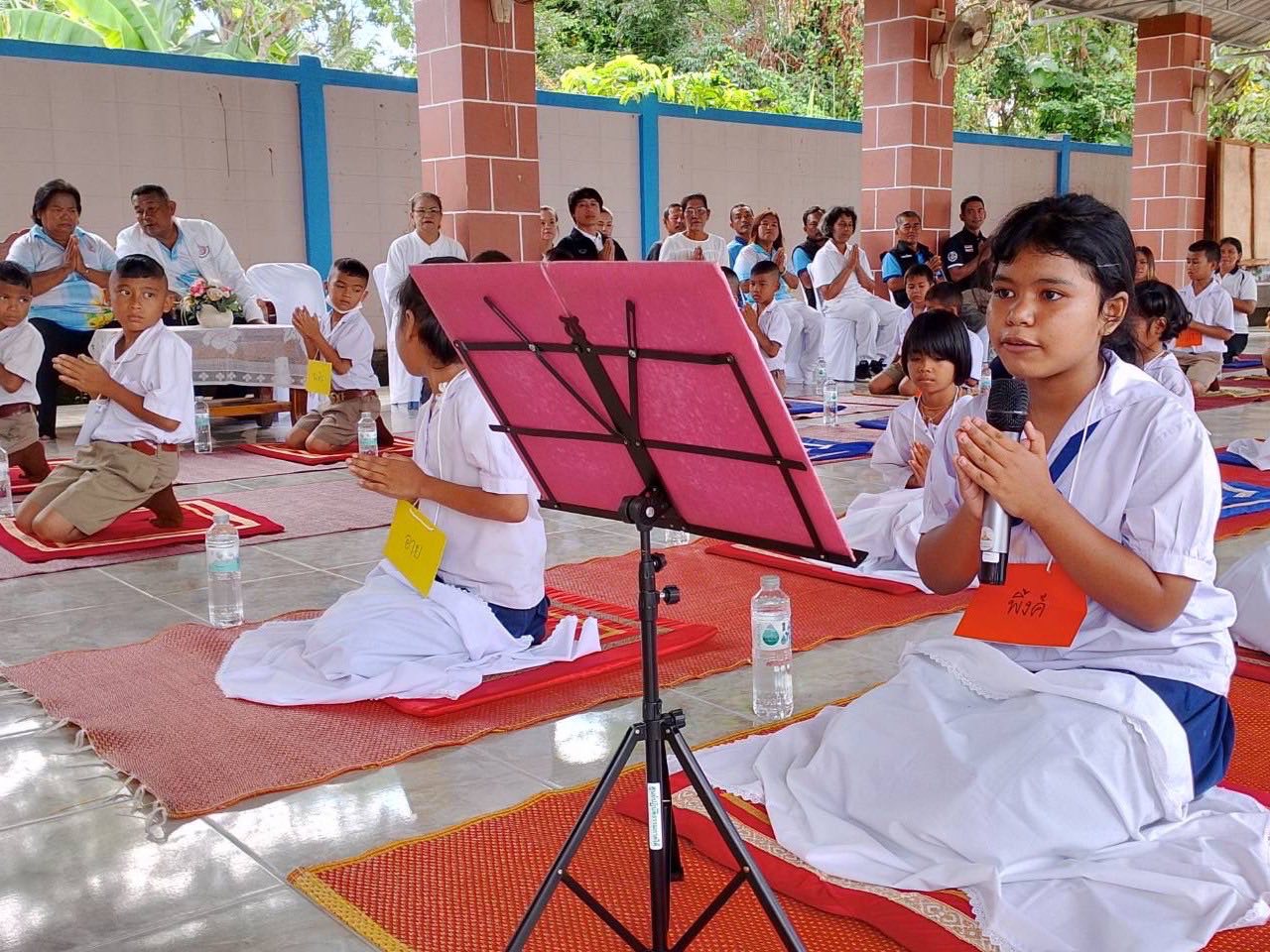 ชมรมพุทธรักษาจังหวัดสงขลา จัดค่ายพุทธรักษาน้อย รุ่นที่ 1/2568