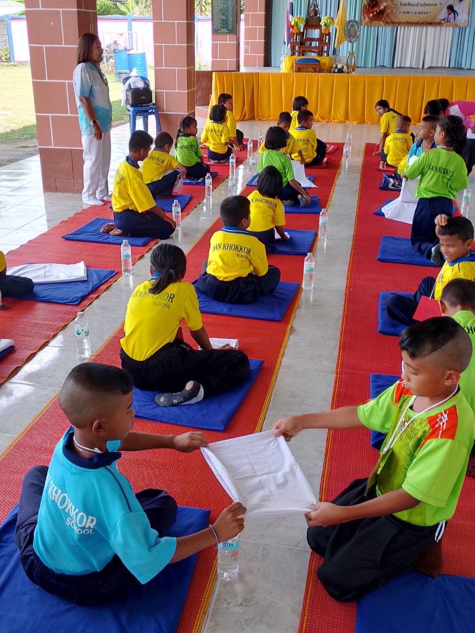 ชมรมพุทธรักษาจังหวัดสงขลา จัดค่ายพุทธรักษาน้อย รุ่นที่ 1/2568