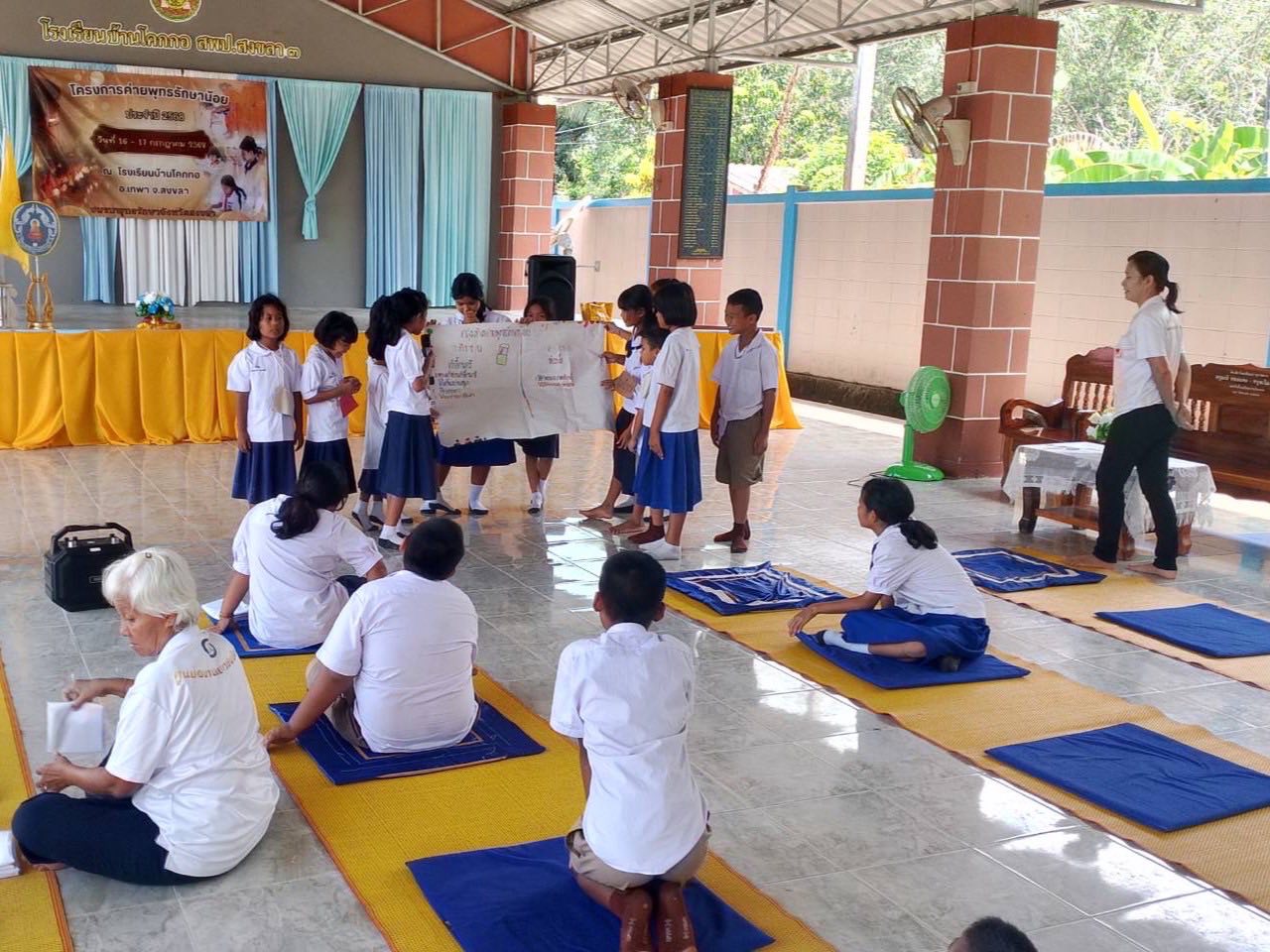 ชมรมพุทธรักษาจังหวัดสงขลา จัดค่ายพุทธรักษาน้อย รุ่นที่ 1/2568