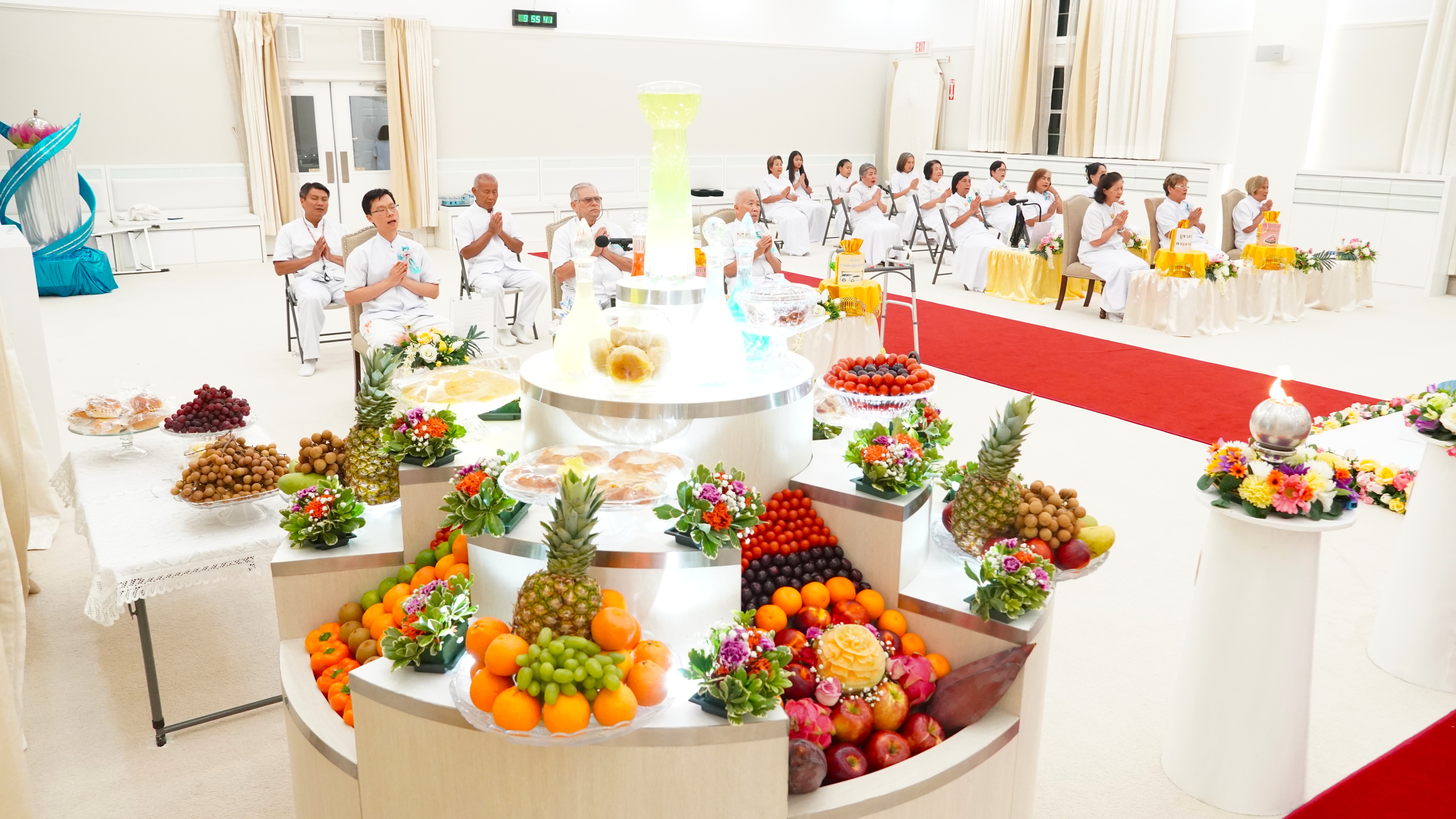 วัดพระธรรมกายฟลอริดา จัดงานบุญบูชาข้าวพระ