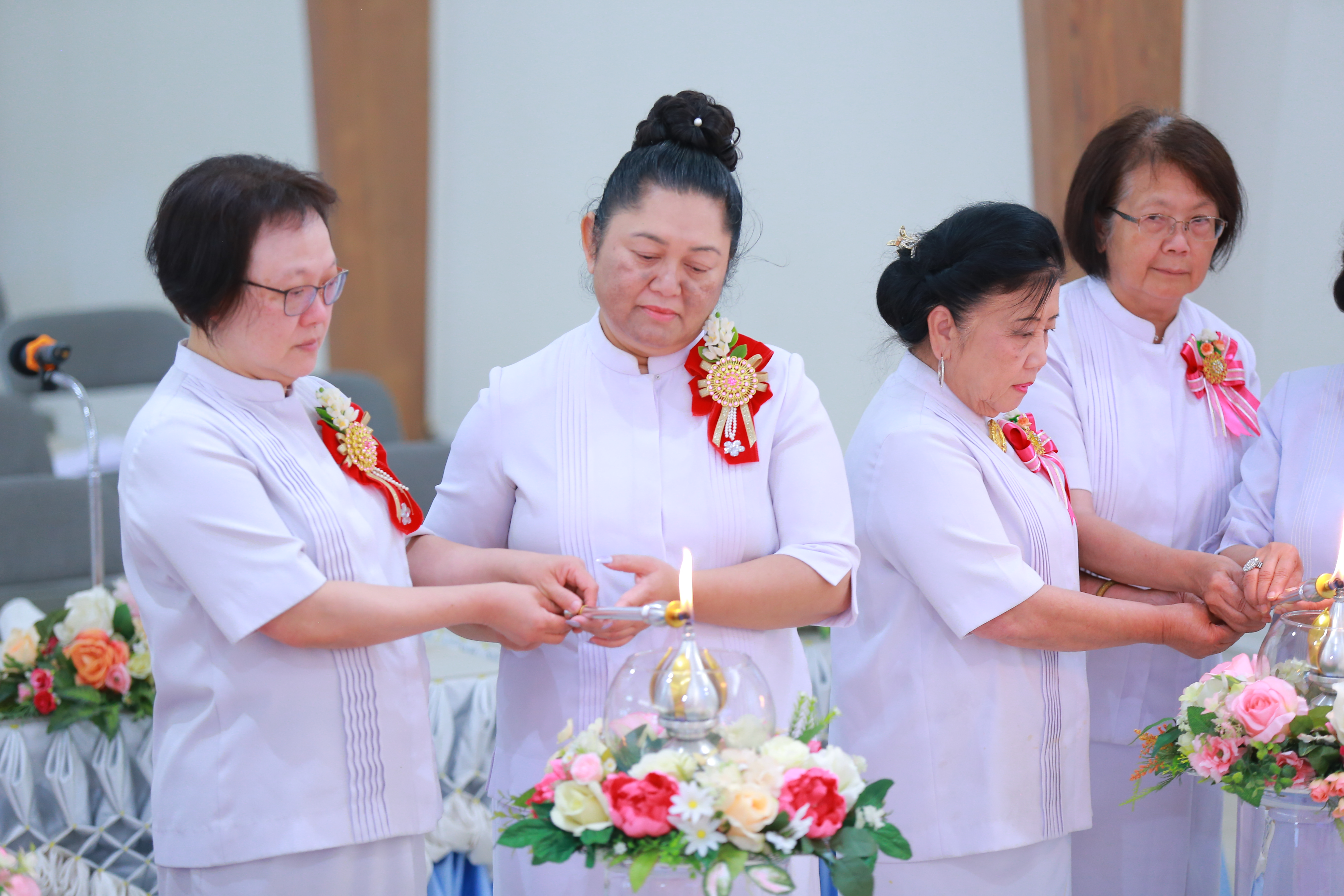 วัดพระธรรมกายซีแอตเติล จัดงานบุญบูชาข้าวพระ