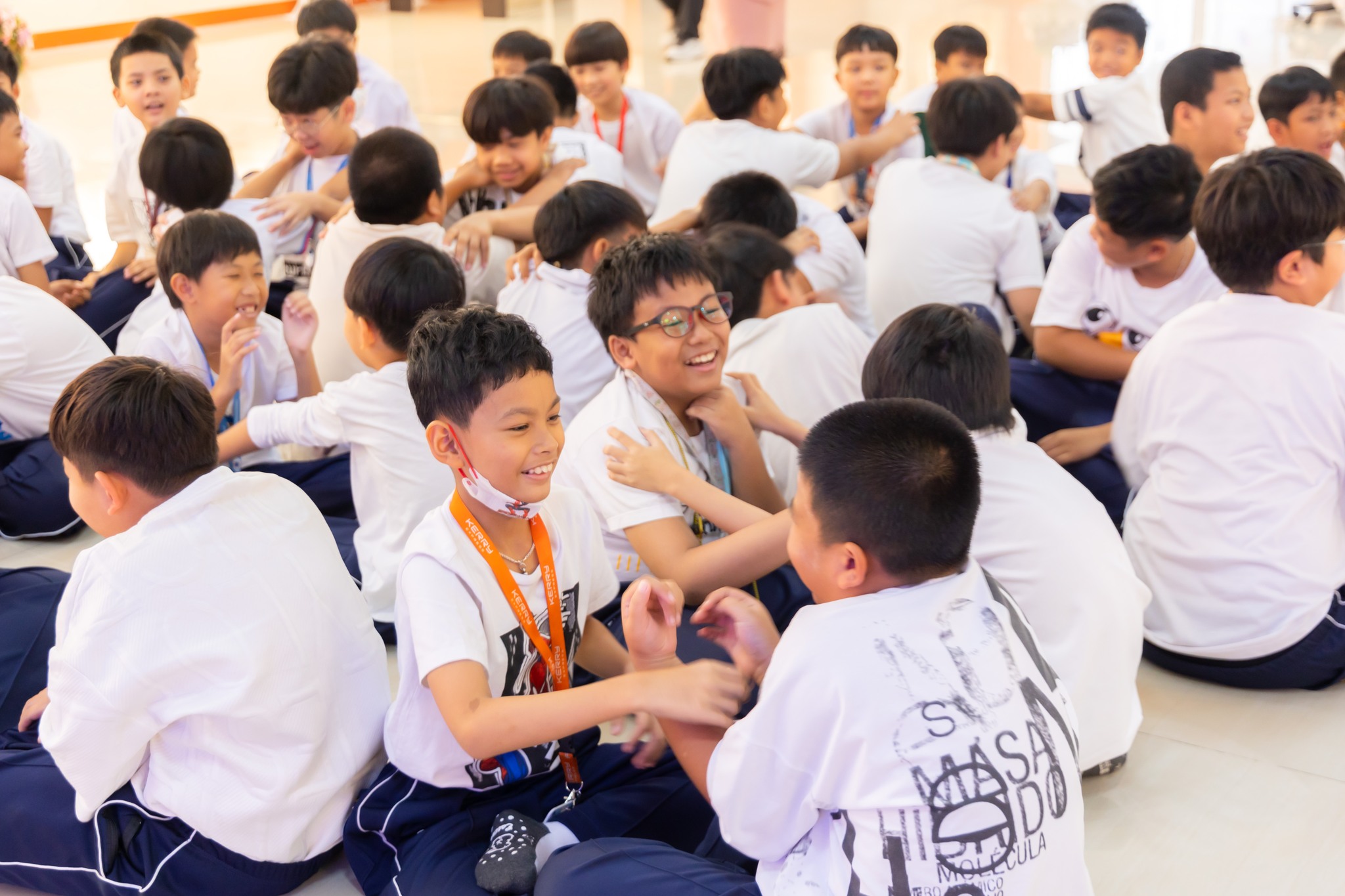 โรงเรียนเอกอโยธยา จัดโครงการอบรมคุณธรรมจริยธรรม แก่นักเรียน