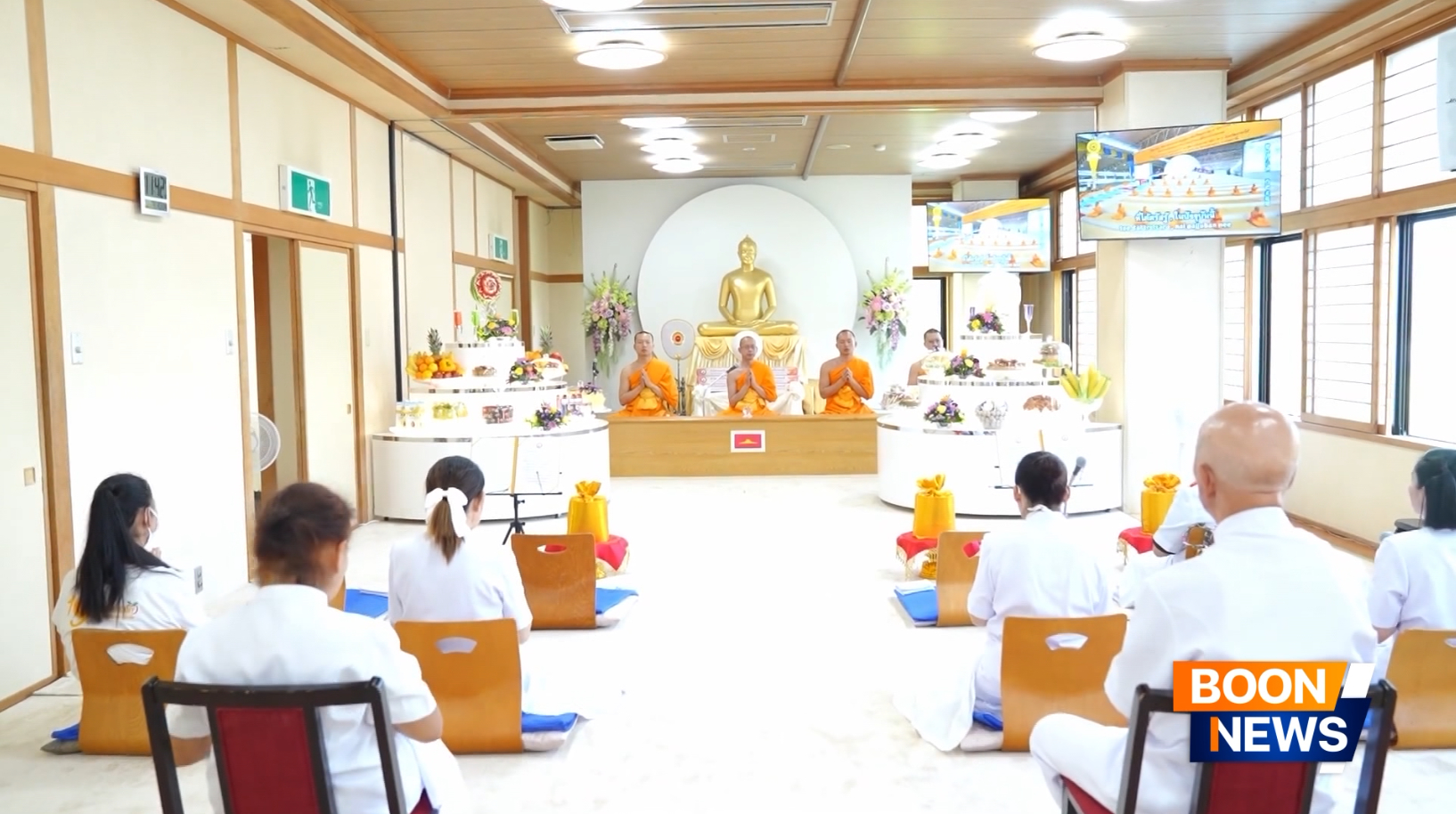 วัดพระธรรมกายนางาโน่ จัดงานบุญบูชาข้าวพระ