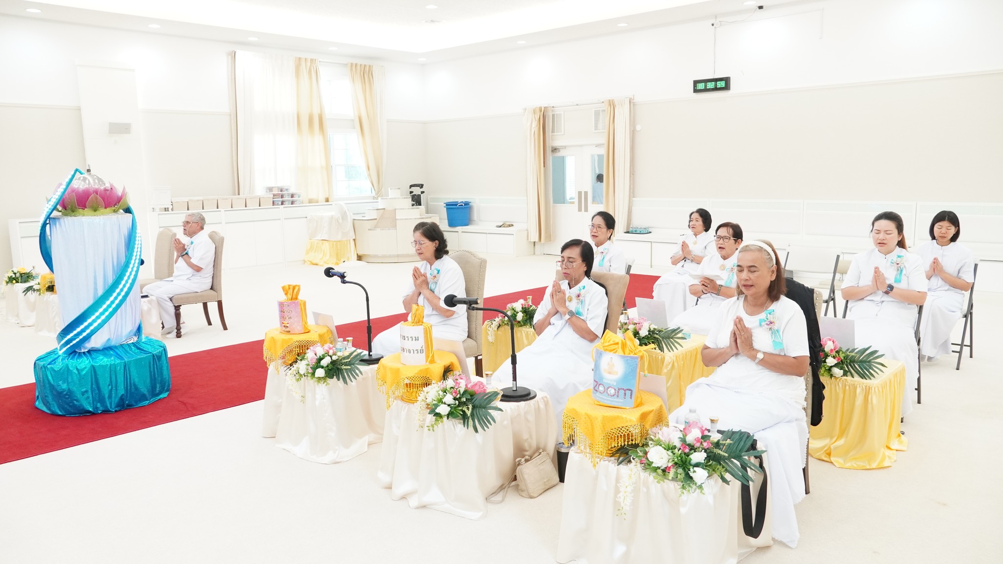 วัดพระธรรมกายฟลอริดา จัดงานบุญวันอาทิตย์