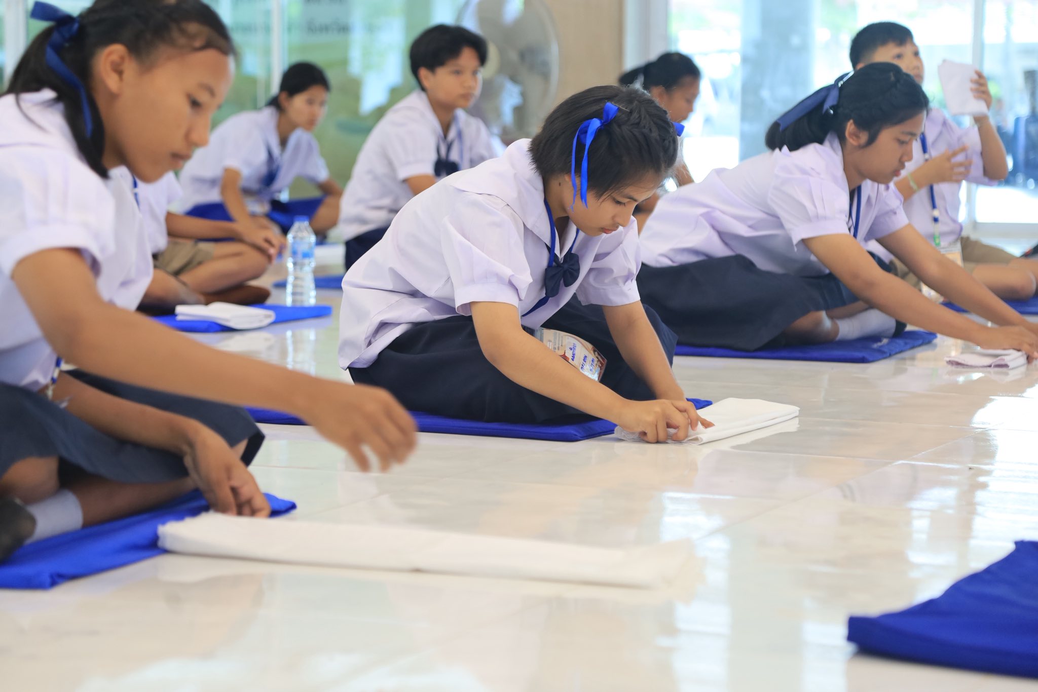 ปฐมนิเทศโครงการประกวดนักเรียนมารยาทงามสืบสานวัฒนธรรมชาวพุทธ ณ ศูนย์ปฏิบัติธรรมภาคใต้