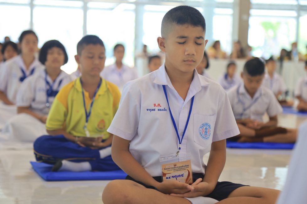 ปฐมนิเทศโครงการประกวดนักเรียนมารยาทงามสืบสานวัฒนธรรมชาวพุทธ ณ ศูนย์ปฏิบัติธรรมภาคใต้