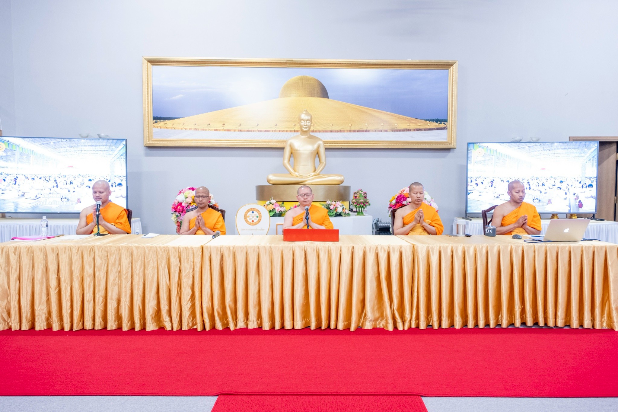 วัดพระธรรมกายมินเนโซตา จัดกิจกรรมงานบุญวันอาทิตย์