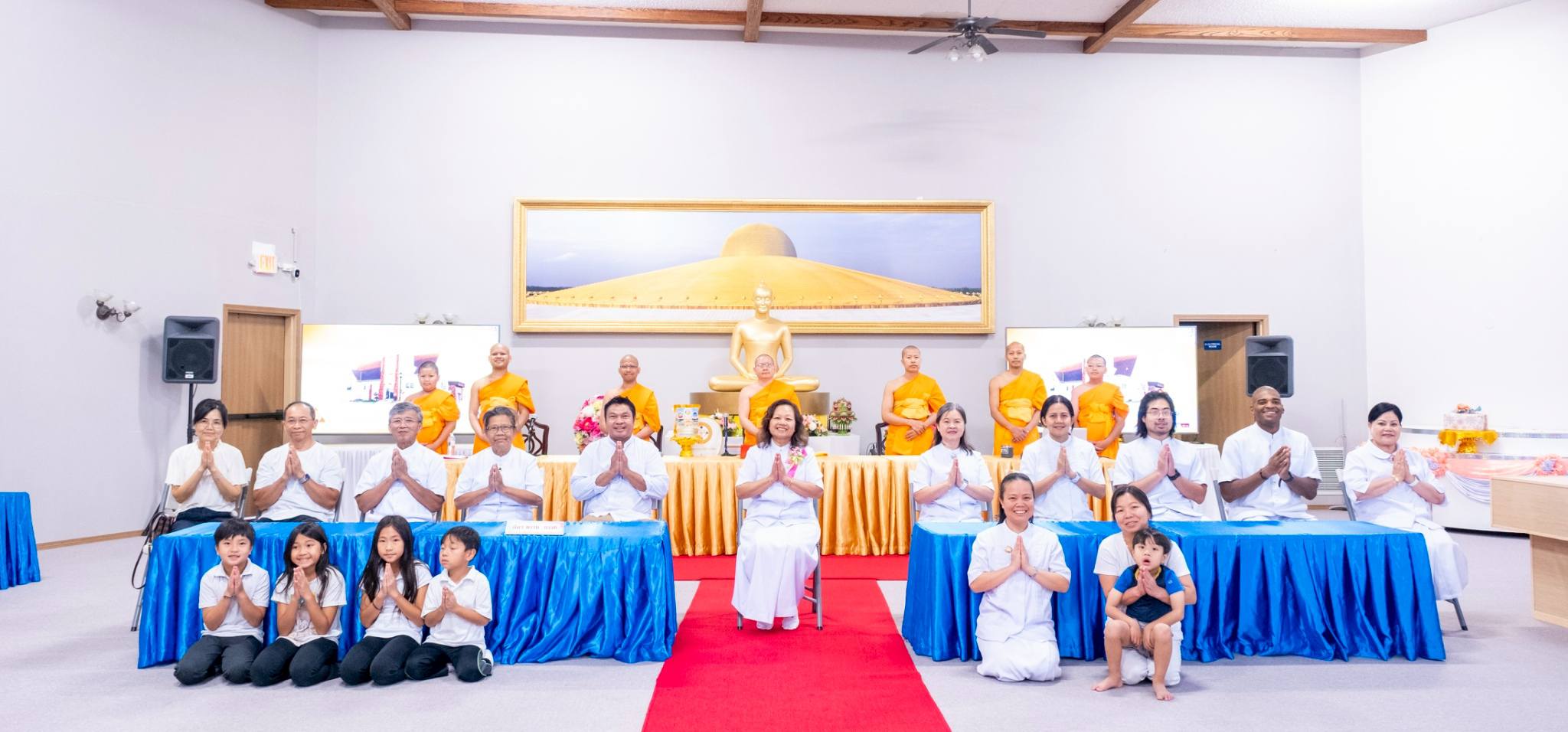 วัดพระธรรมกายมินเนโซตา จัดกิจกรรมงานบุญวันอาทิตย์