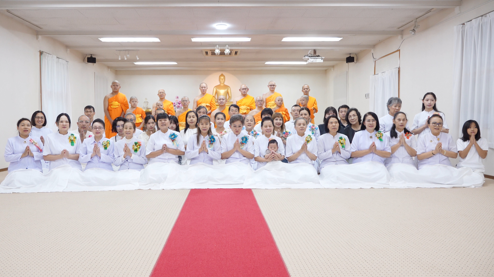 วัดภาวนานางาโน่ จัดพิธีบรรพชาสามเณรภาคฤดูร้อน รุ่นที่ 12