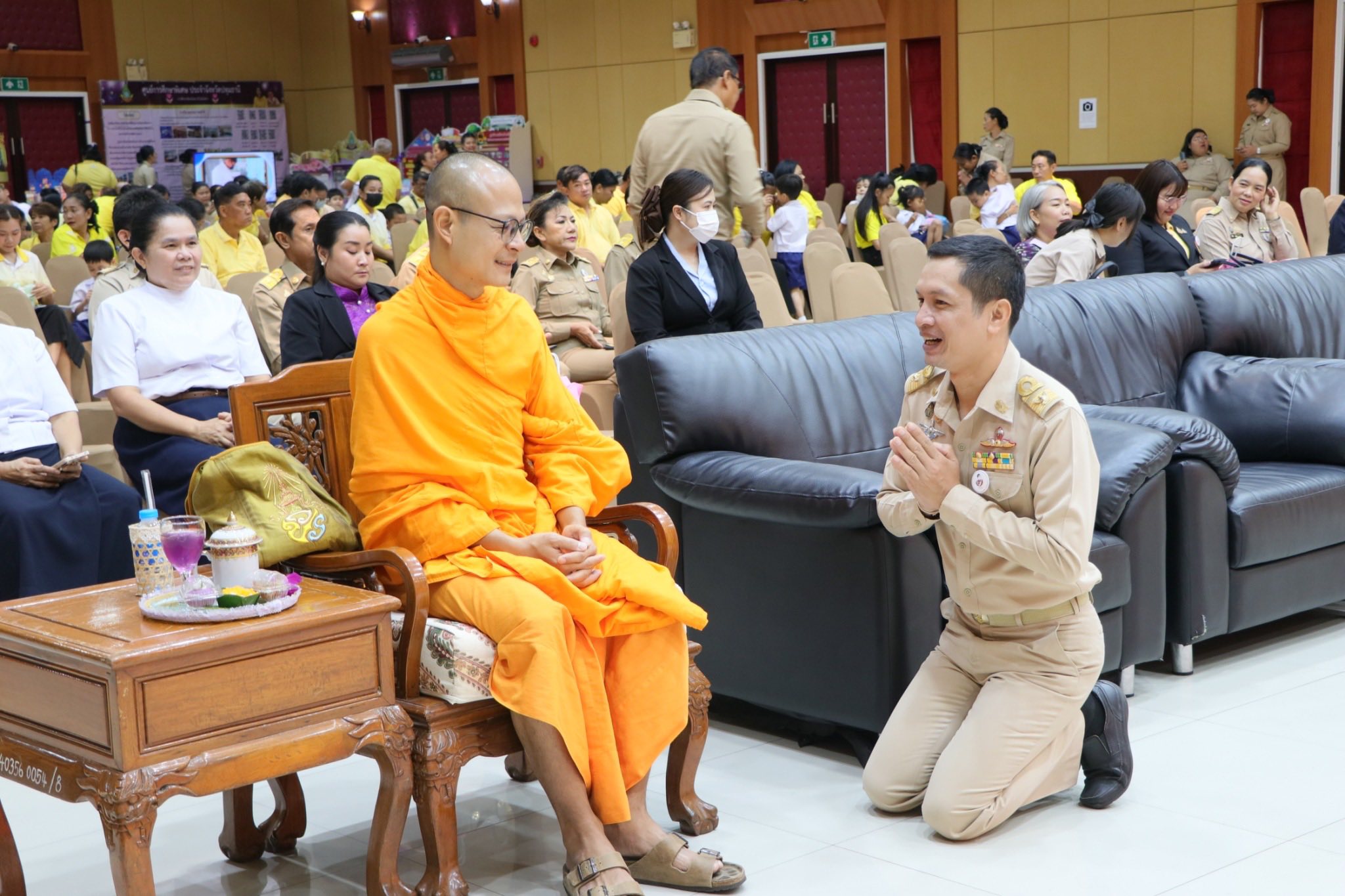 วัดพระธรรมกาย มูลนิธิธรรมกาย ร่วมสนับสนุนกิจกรรมเพื่อเด็กพิเศษในมูลนิธิคุณพุ่ม