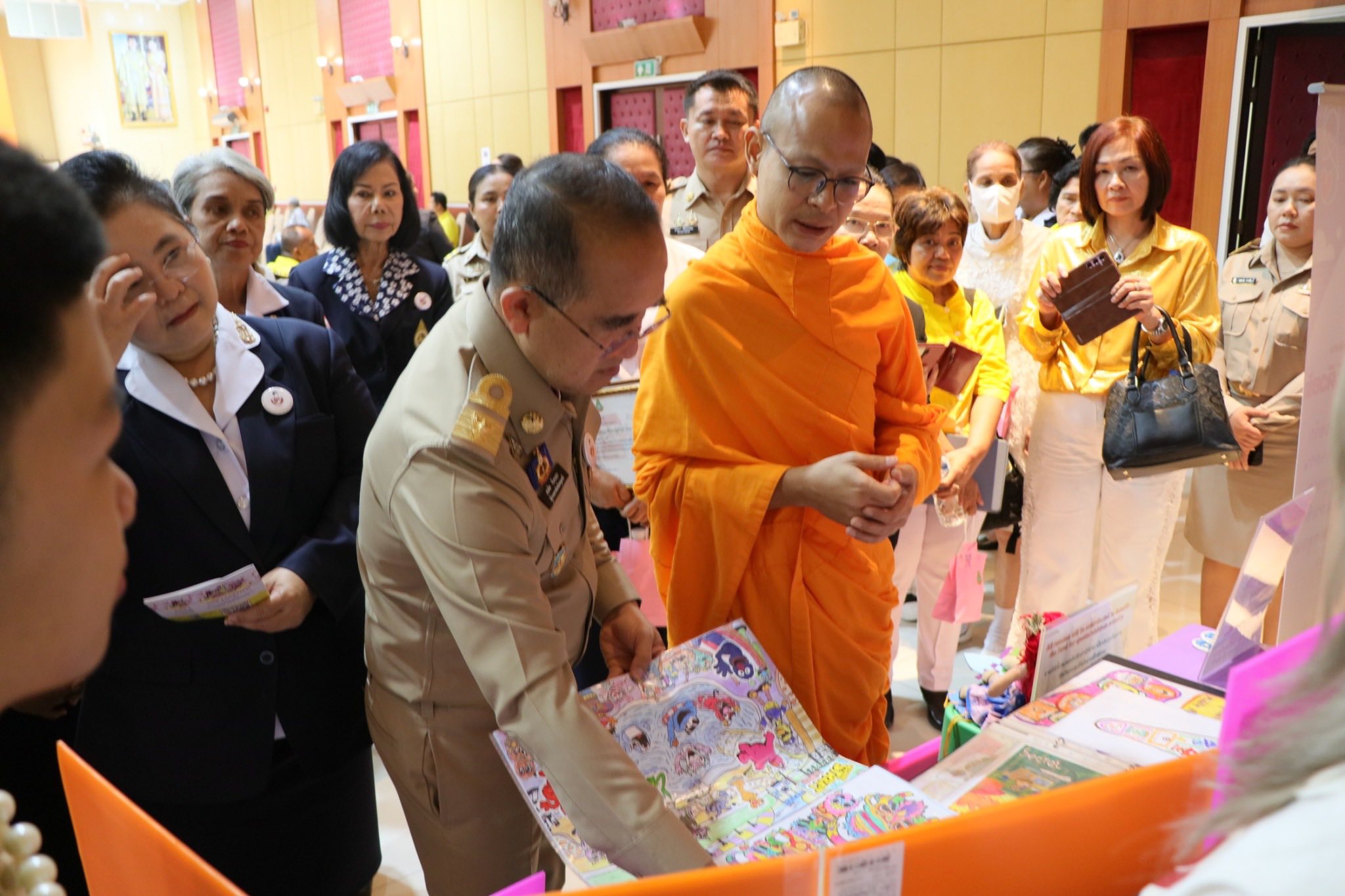 วัดพระธรรมกาย มูลนิธิธรรมกาย ร่วมสนับสนุนกิจกรรมเพื่อเด็กพิเศษในมูลนิธิคุณพุ่ม
