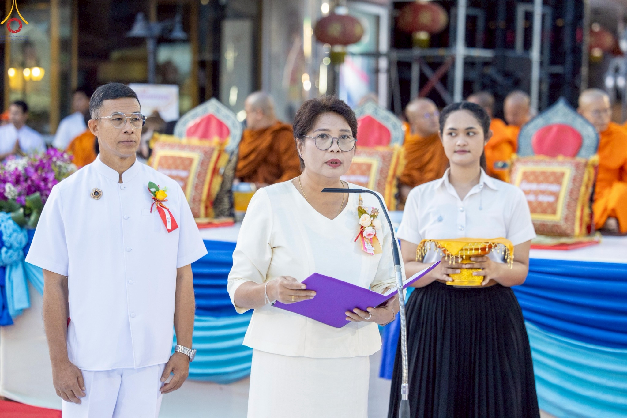 ผู้แทนรองผู้ว่าราชการจังหวัดสงขลา คุณศศิเพ็ญ ละม้ายพันธุ์ วัฒนธรรมจังหวัดสงขลา