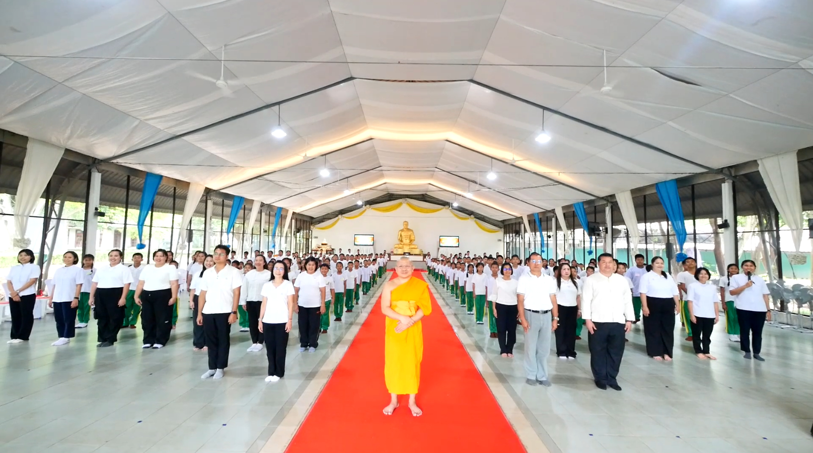 โรงเรียนวัดสันมะฮกฟ้า ร่วมกับธุดงคสถานล้านนา จัดอบรมคุณธรรมให้กับ นักเรียนโรงเรียนวัดสันมะฮกฟ้า