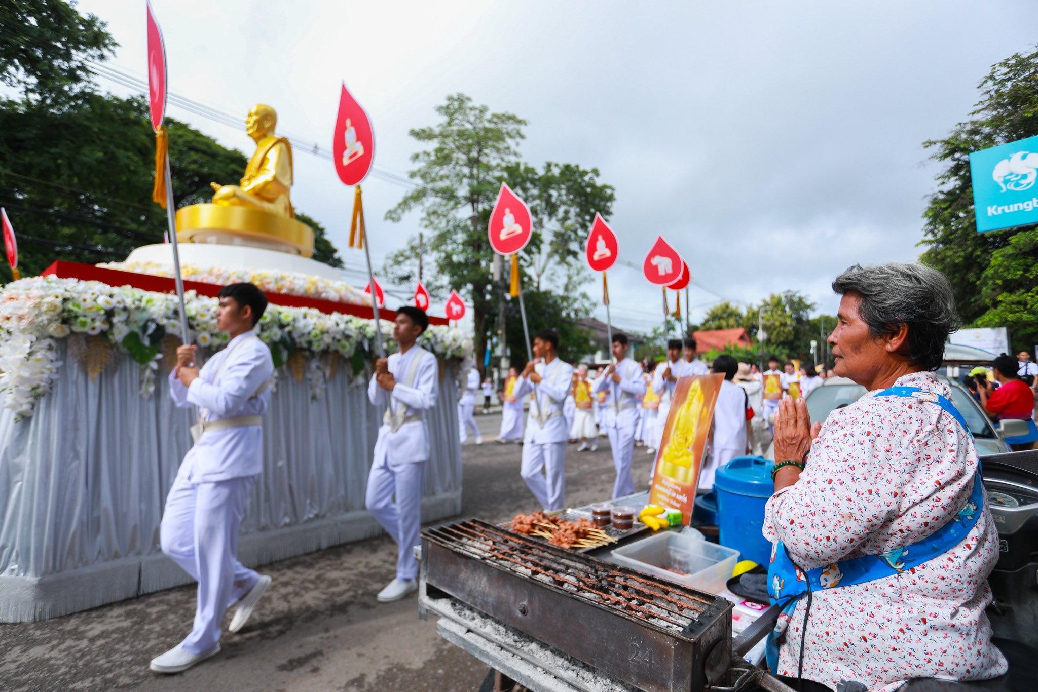 พิธีอัญเชิญรูปเหมือนพระมงคลเทพมุนี (สด จันทสโร) ณ จังหวัดเลย