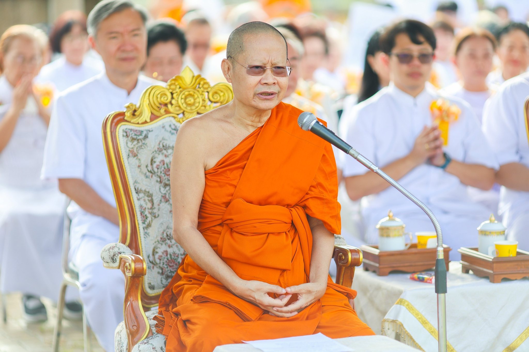 พิธีอัญเชิญรูปเหมือนพระมงคลเทพมุนี (สด จันทสโร) ณ จังหวัดเลย