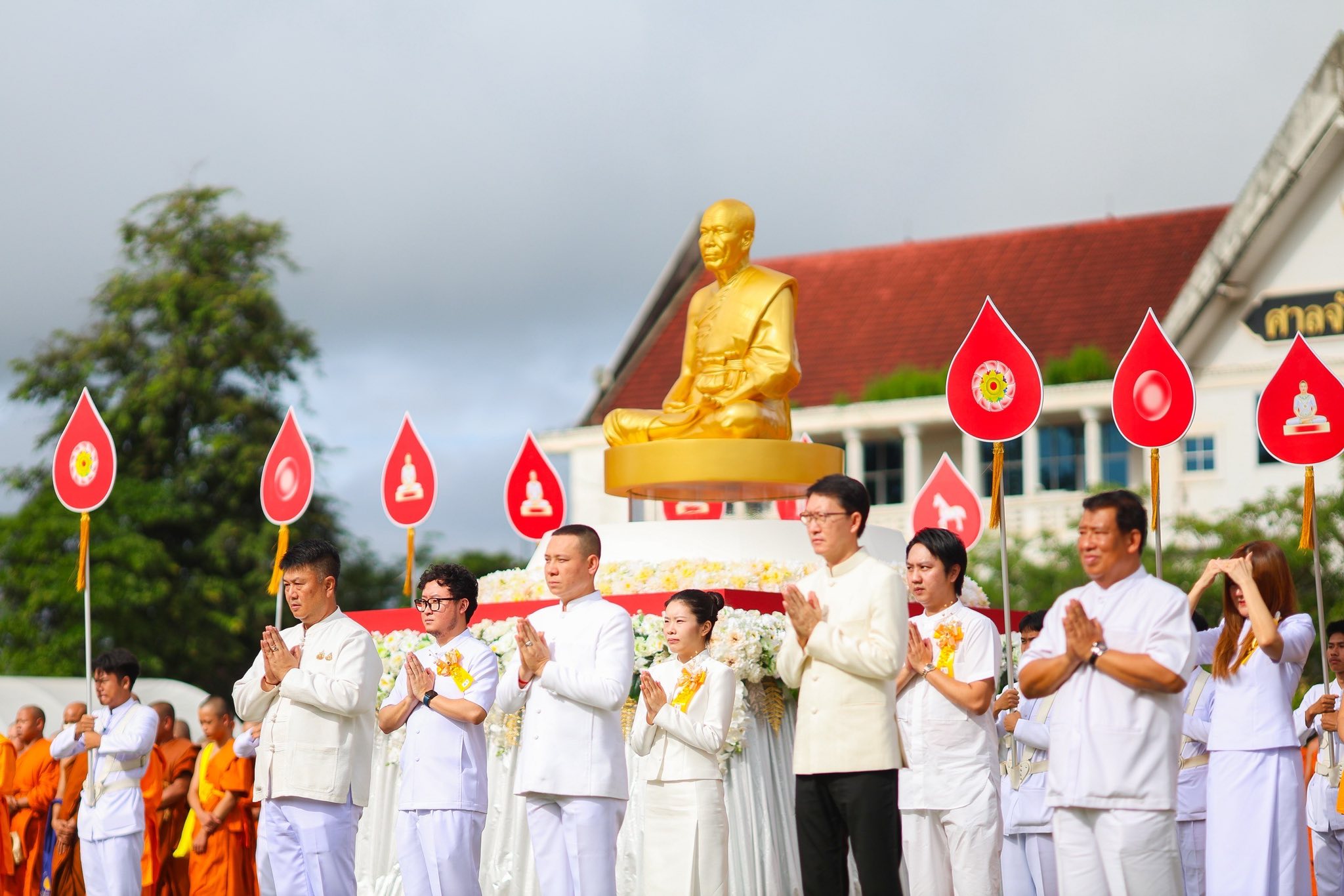 พิธีอัญเชิญรูปเหมือนพระมงคลเทพมุนี (สด จันทสโร) ณ จังหวัดเลย