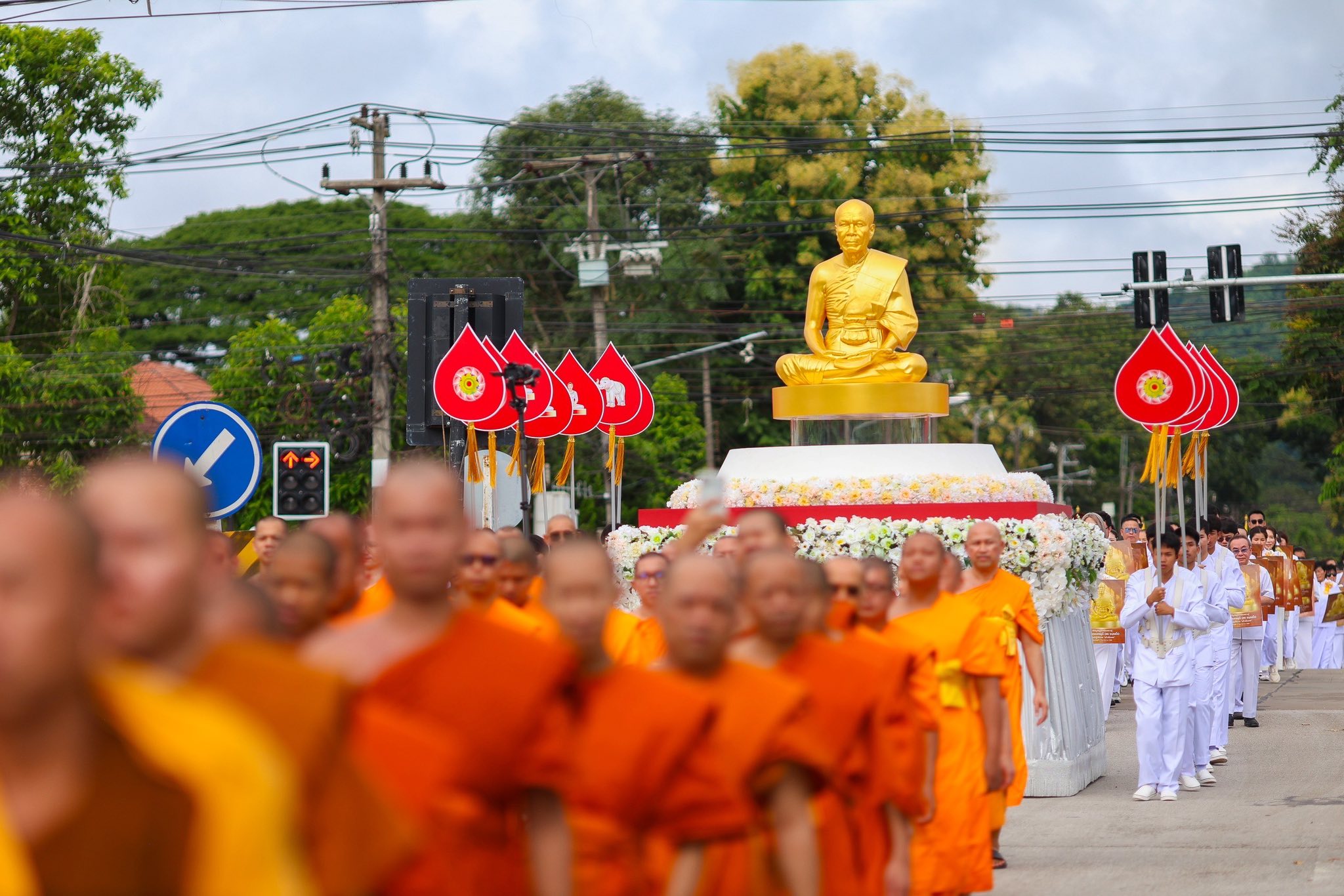 พิธีอัญเชิญรูปเหมือนพระมงคลเทพมุนี (สด จันทสโร) ณ จังหวัดเลย