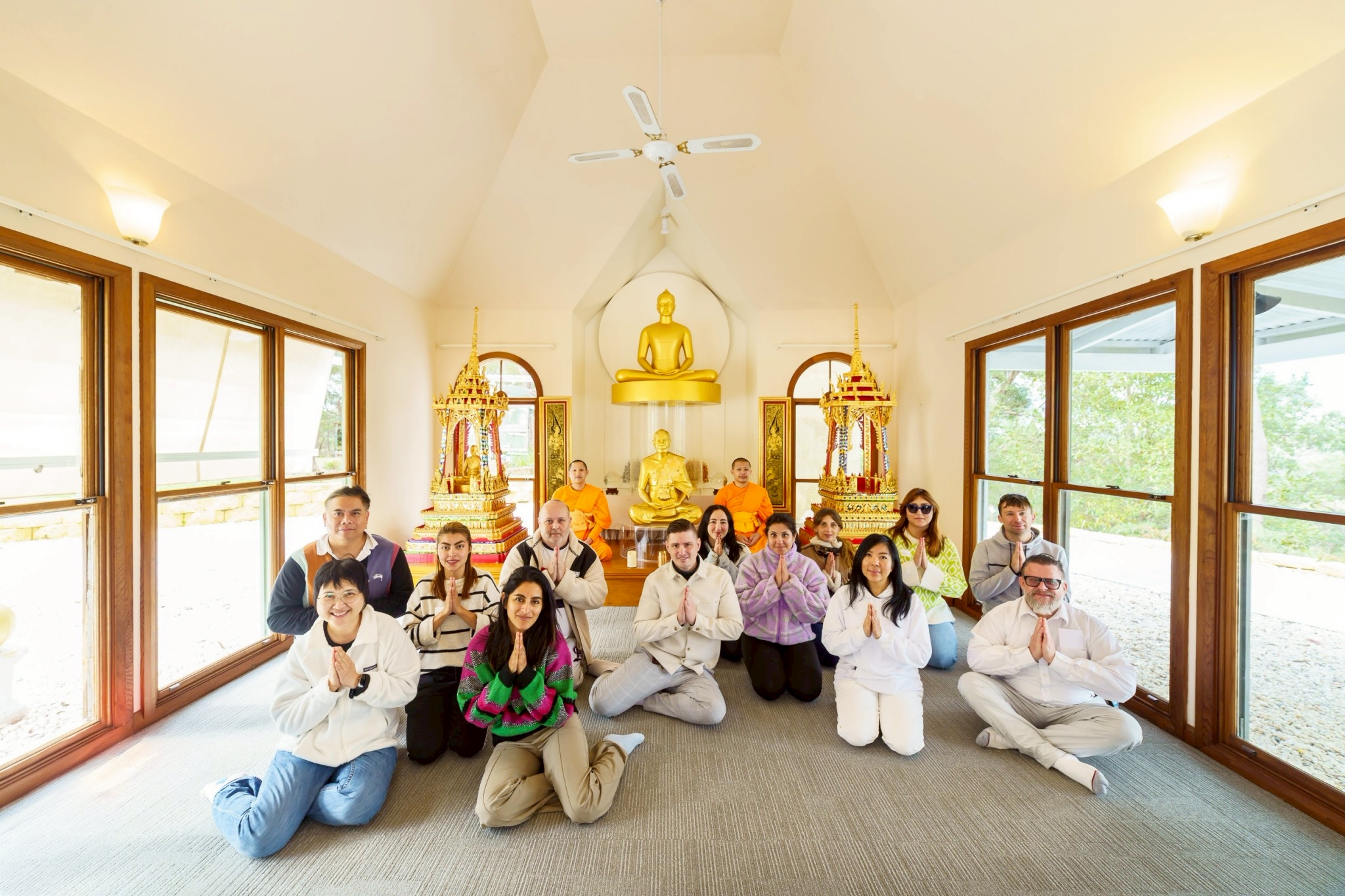 วัดพระธรรมกายนครซิดนีย์ จัดโครงการ One Day Meditation