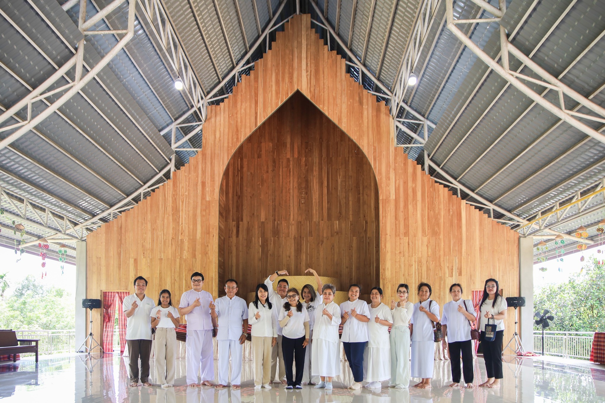 ศูนย์ปฏิบัติธรรมเเก้วภูเรือ จัดโครงการปฏิบัติธรรมสุขจังเลย รุ่นที่ 23