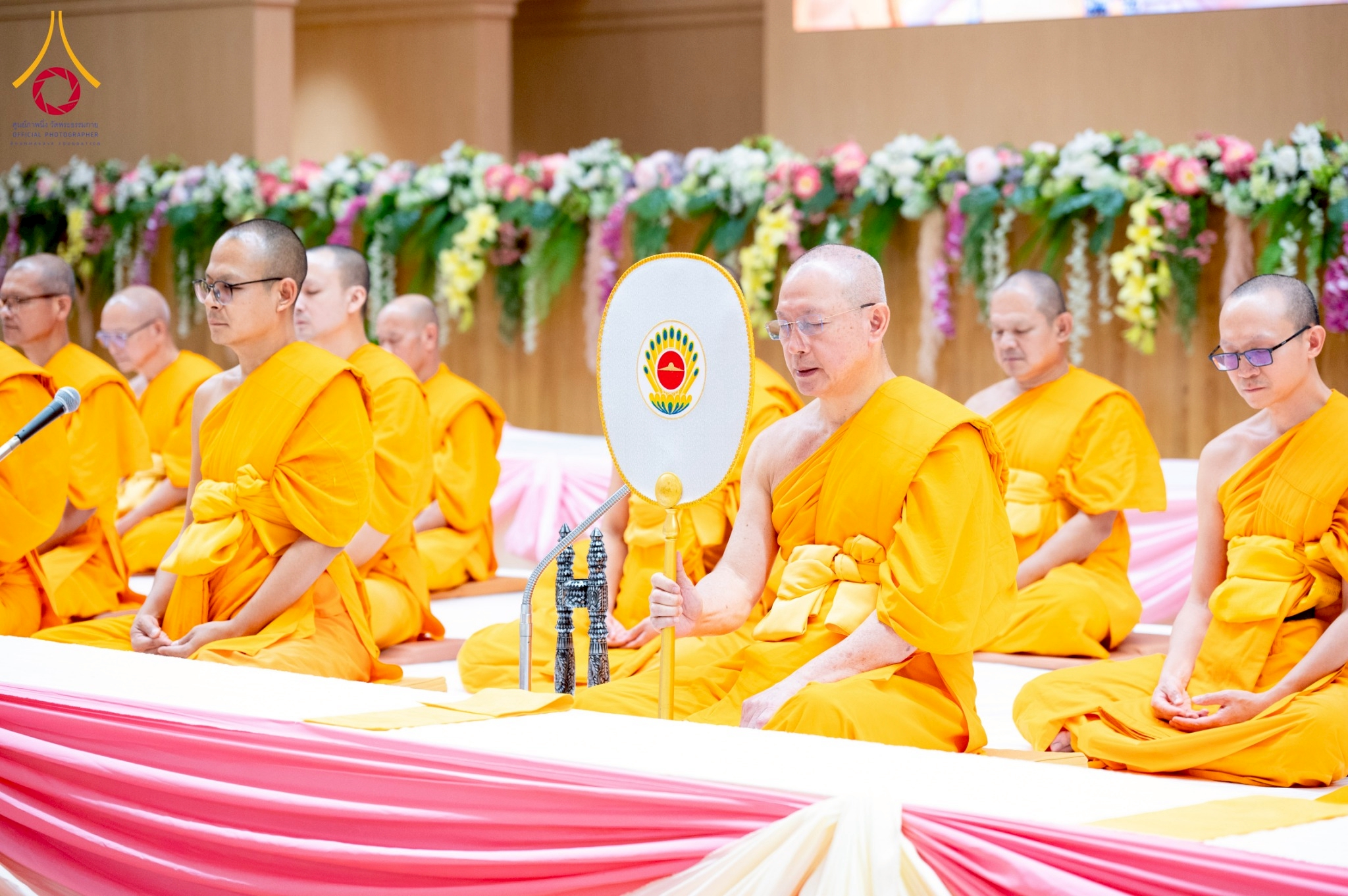 ท่านประธานสงฆ์ ได้กล่าวสัมโมทนียกถา โดยย่อว่า พระสัมมาสัมพุทธเจ้าจึงตรัสว่า ความไม่มีโรค เป็นลาภอันประเสริฐ