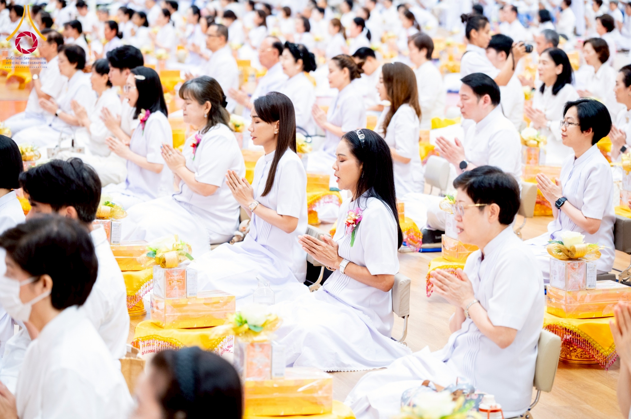 วัดพระธรรมกาย จัดพิธีถวายคิลานเภสัช เนื่องในวันธรรมชัย