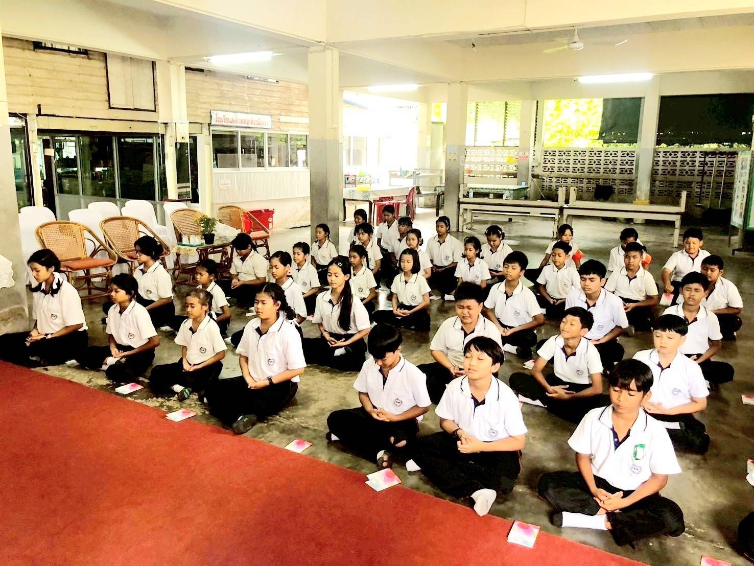 โรงเรียนจันทรศึกษา จ.ประจวบคีรีขันธ์ อบรมห้องเรียนแห่งความดี