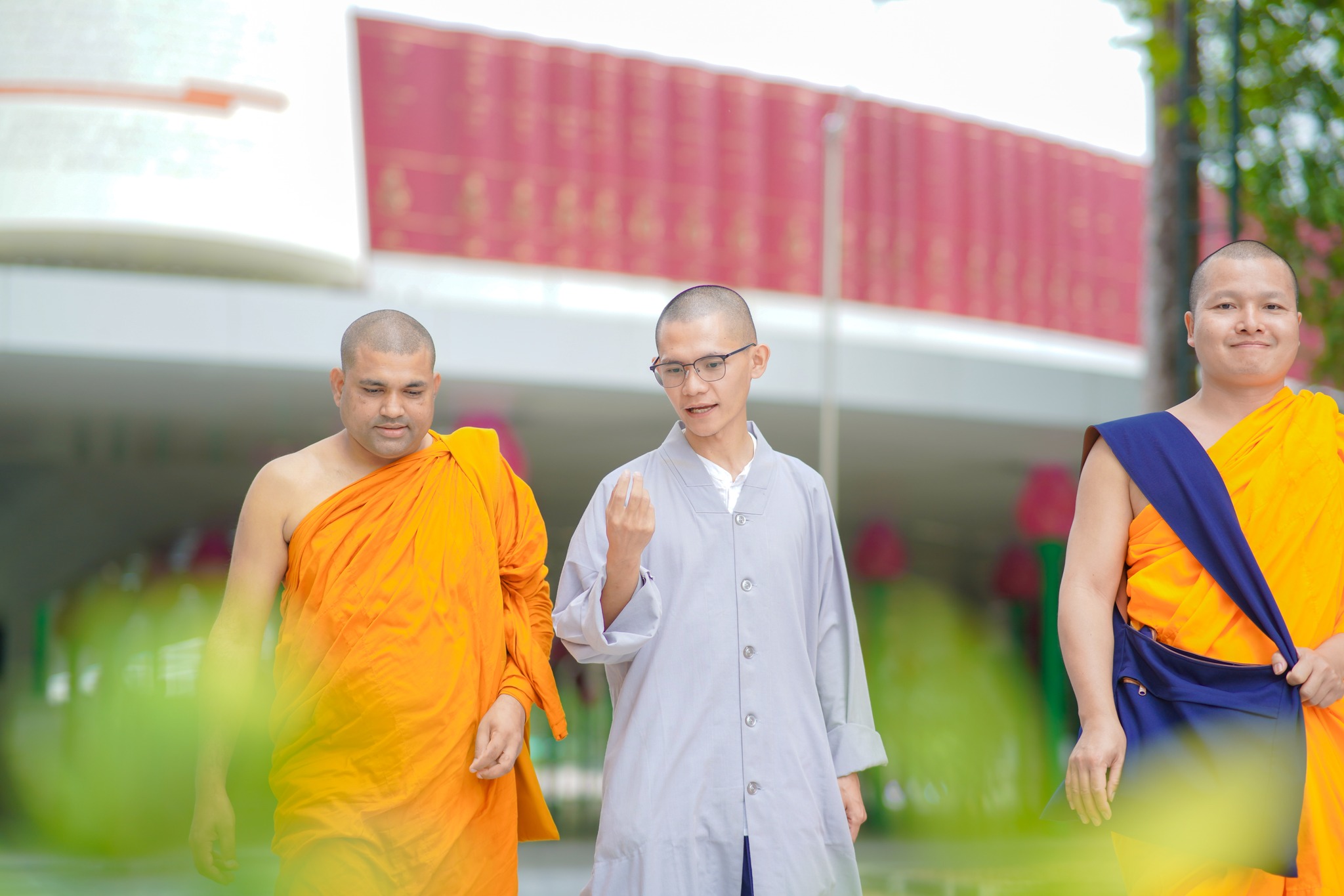 พระอาจารย์ชาวไต้หวัน เดินทางมาเยี่ยมชมวัดพระธรรมกาย
