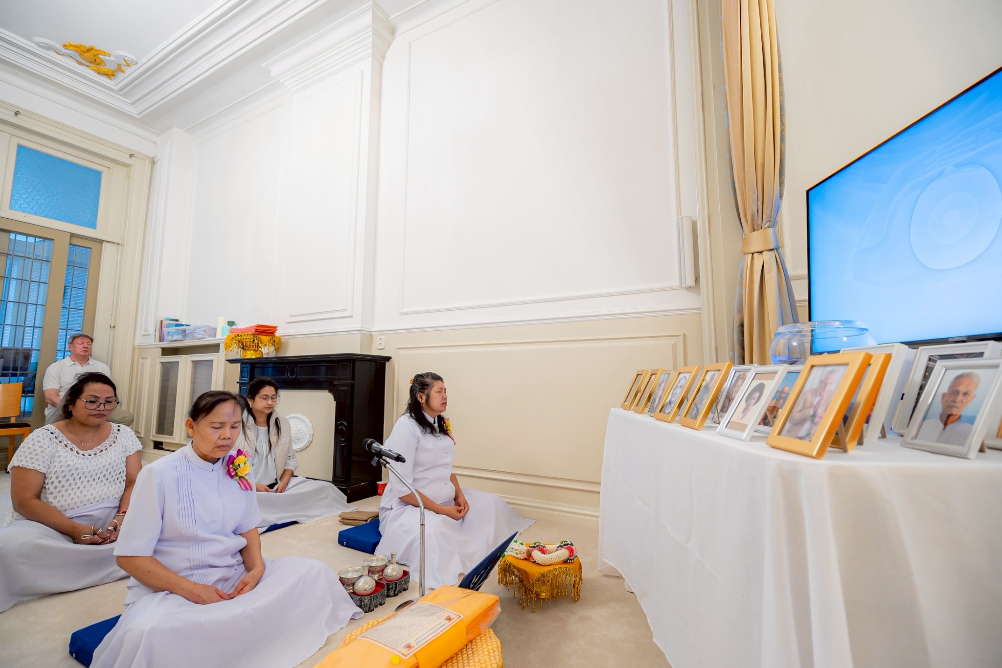 วัดพระธรรมกายเนเธอร์แลนด์ จัดพิธีบุพเปตพลี