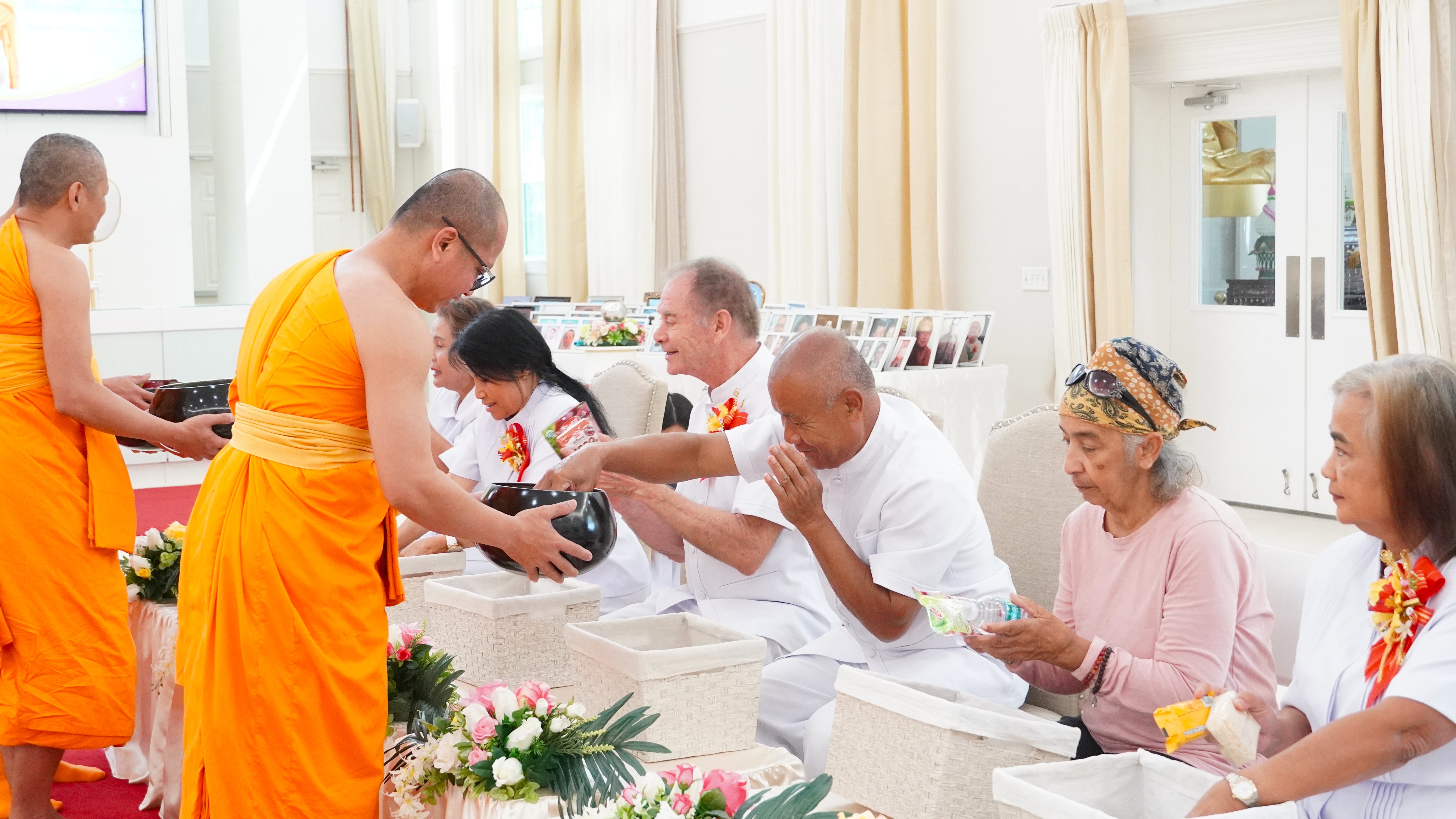 วัดพระธรรมกายฟลอริดา จัดพิธีบุพเปตพลี