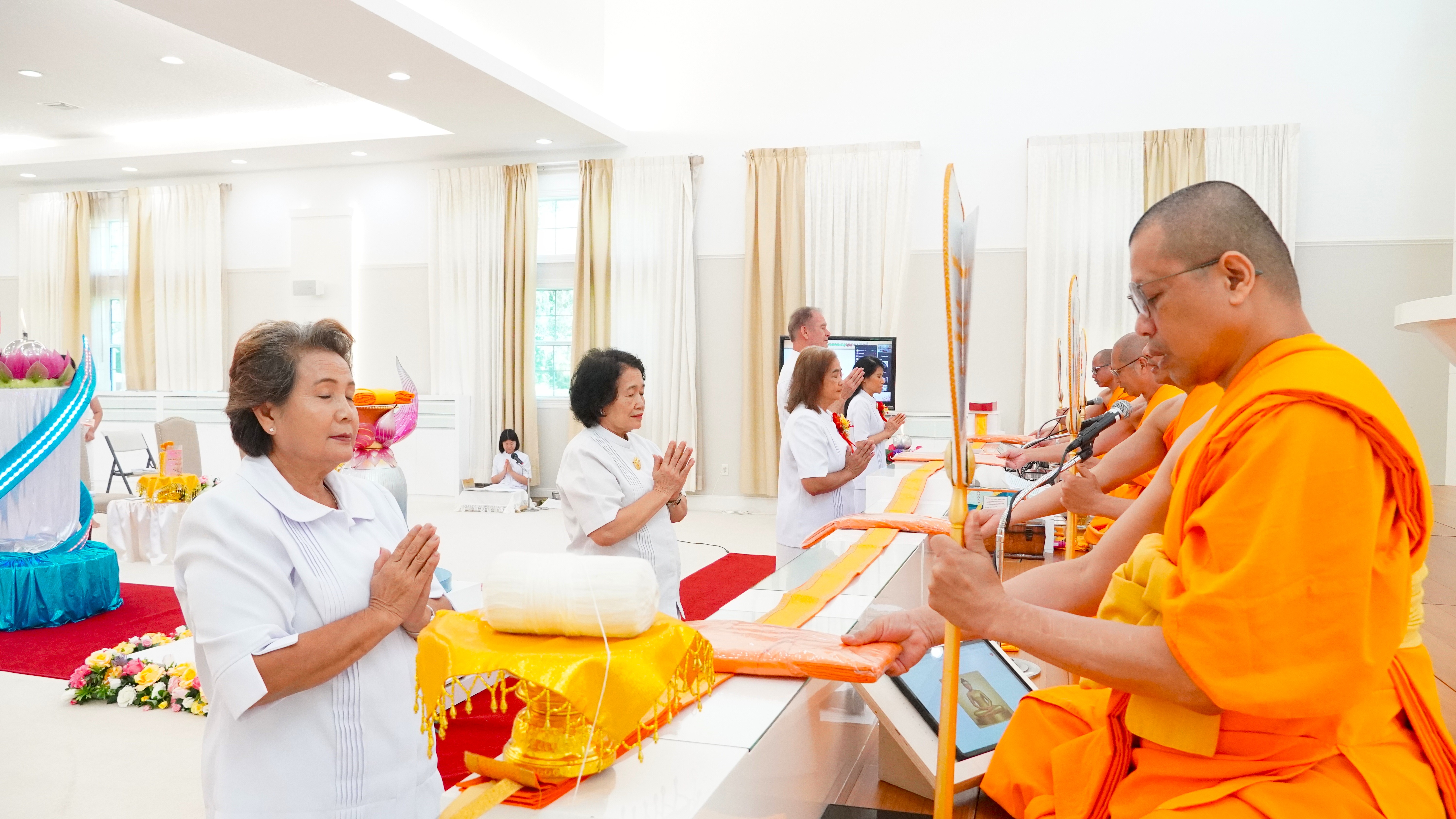 วัดพระธรรมกายฟลอริดา จัดพิธีบุพเปตพลี