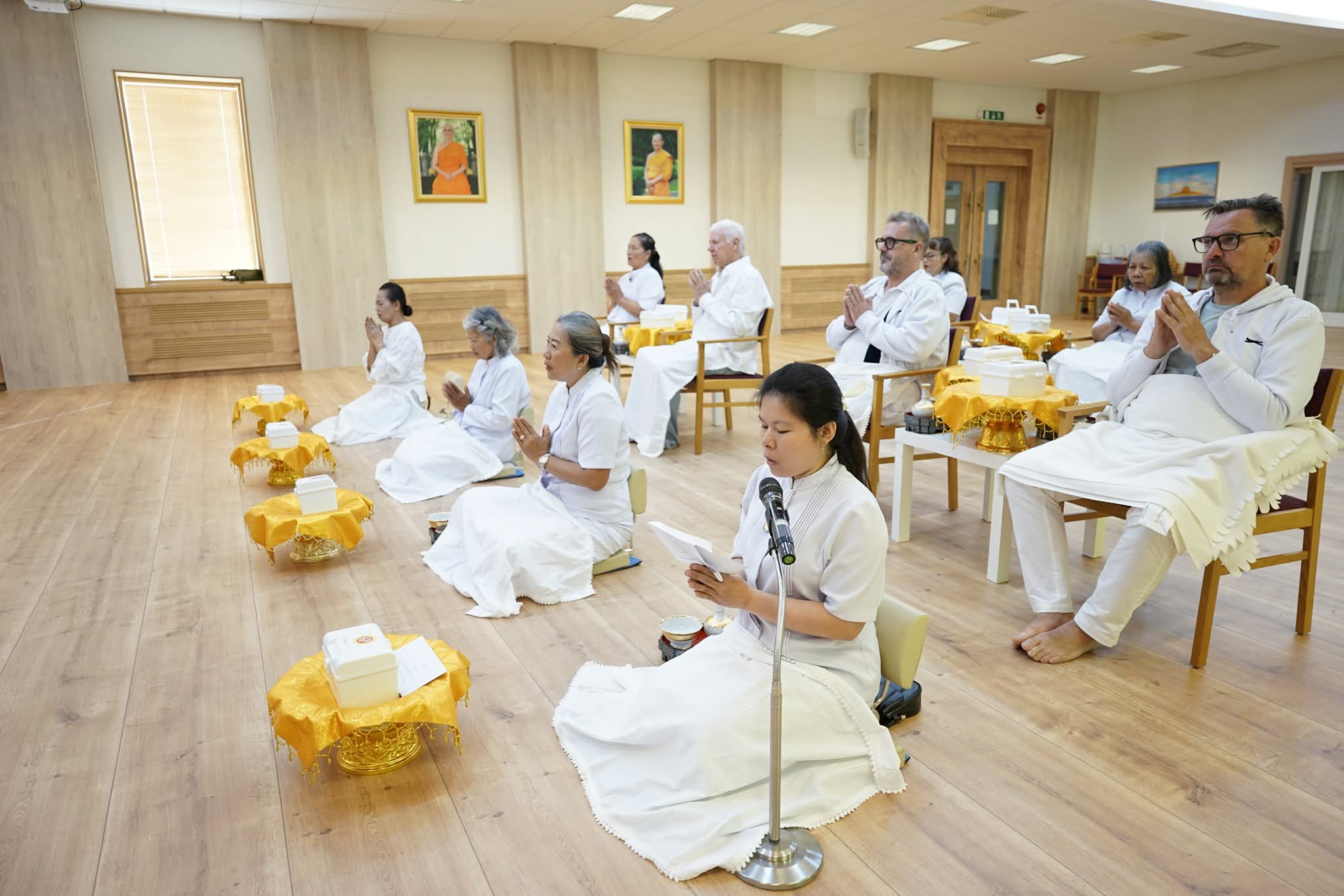 วัดพระธรรมกายบูโรส จัดพิธีบุพเปตพลี