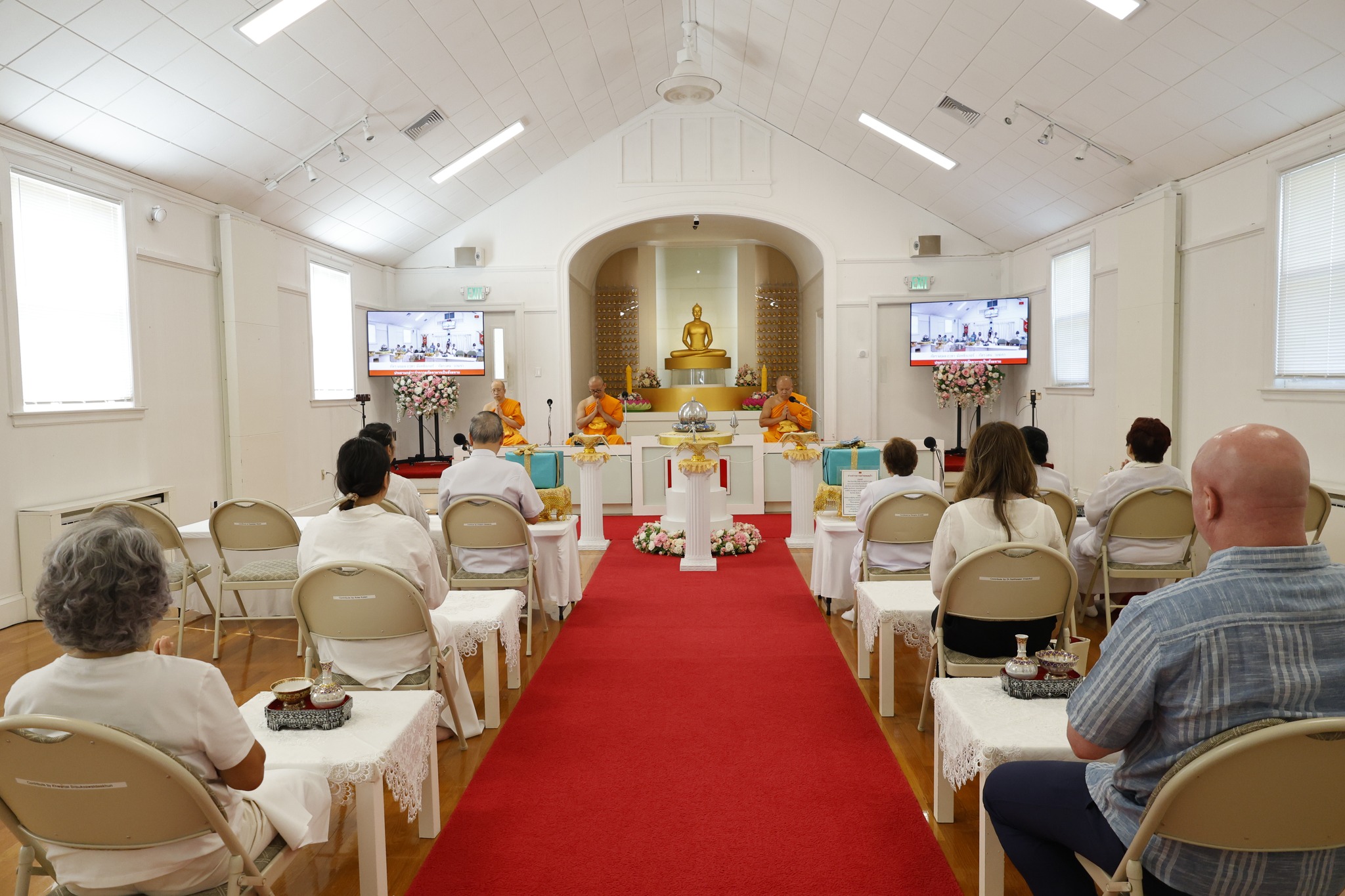 วัดพระธรรมกายบอสตัน จัดงานบุญวันอาทิตย์