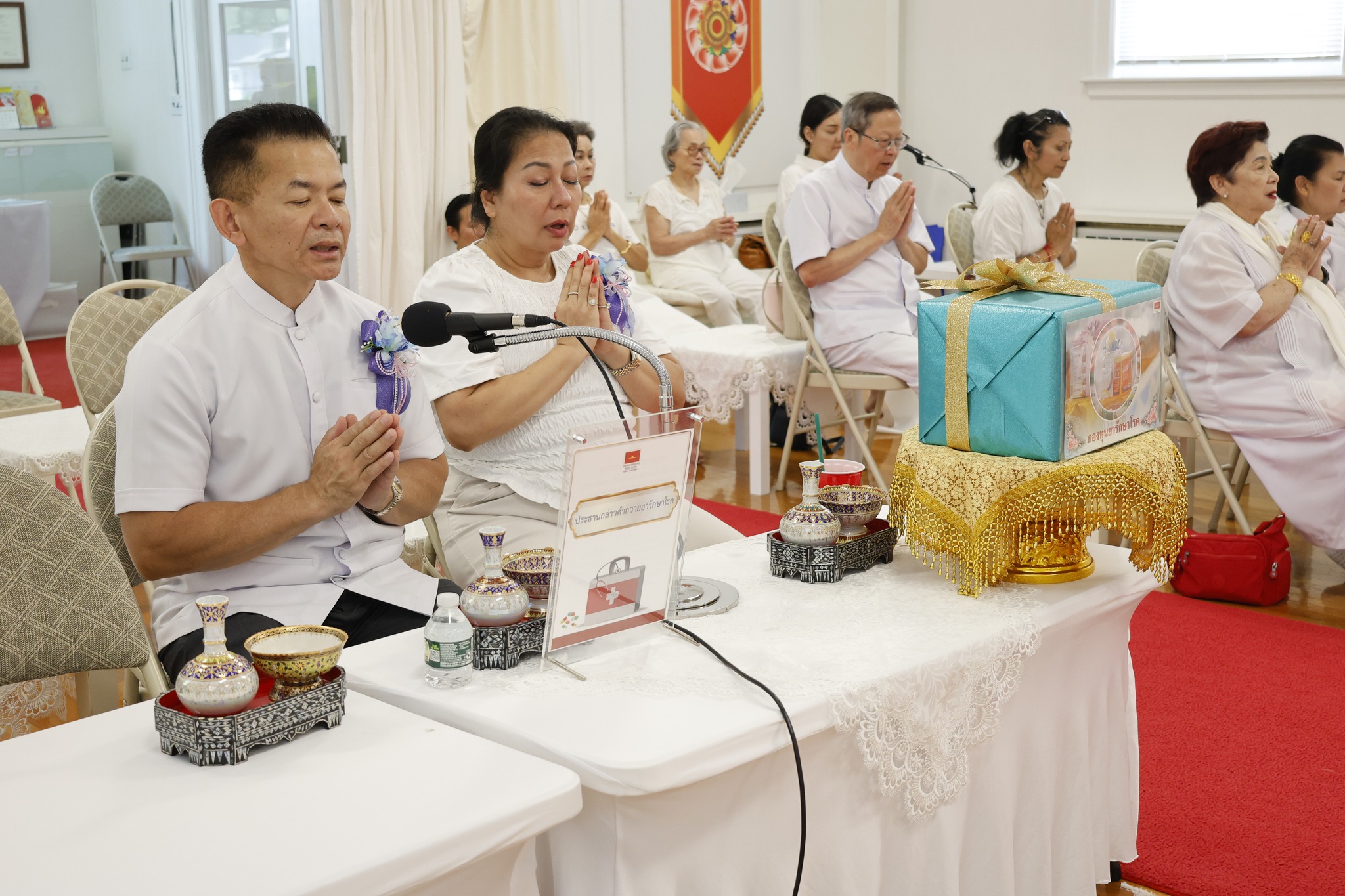 วัดพระธรรมกายบอสตัน จัดงานบุญวันอาทิตย์