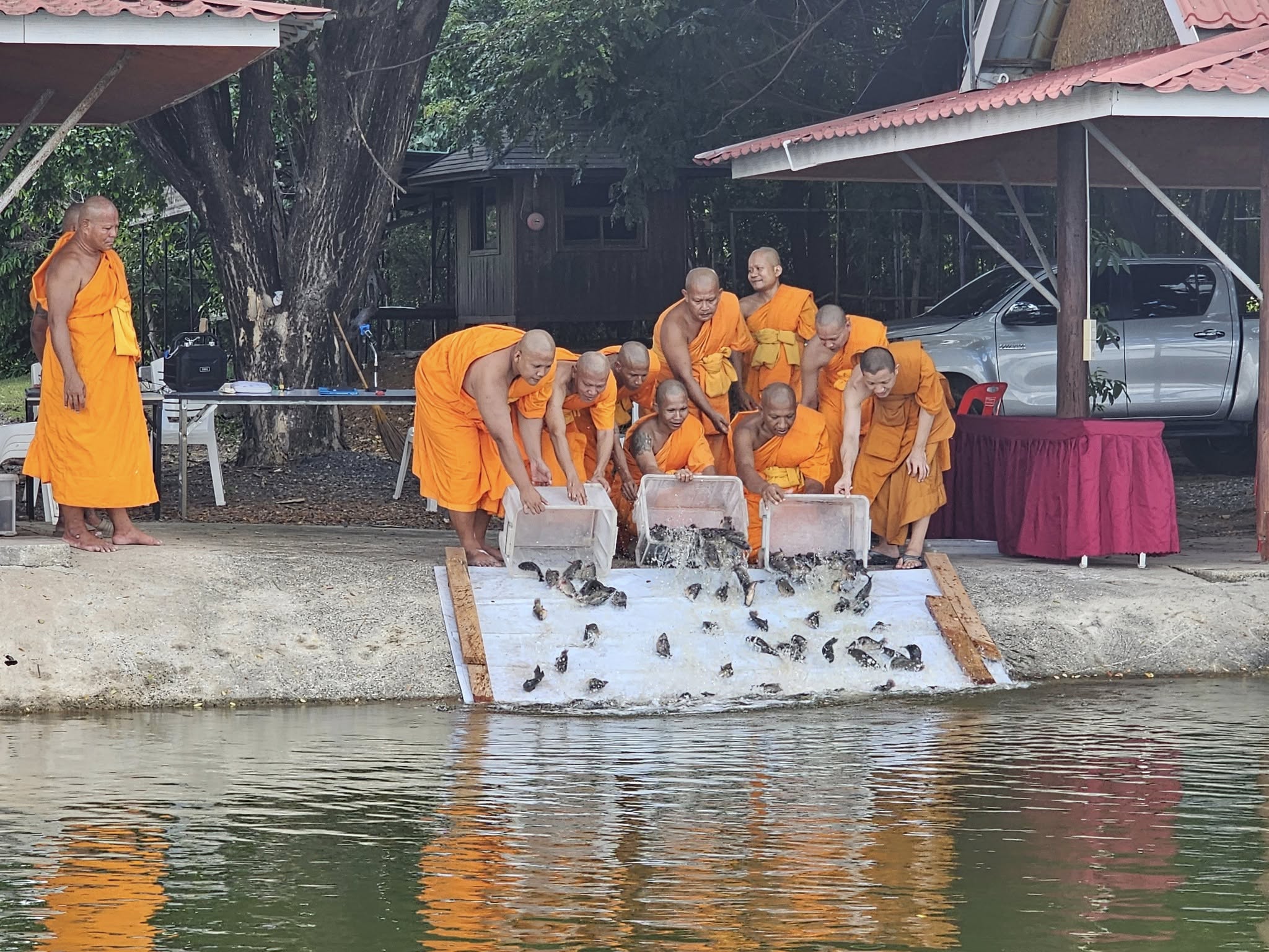 ศูนย์อบรมเยาวชนบางปะหัน จัดพิธีบุพเปตพลี