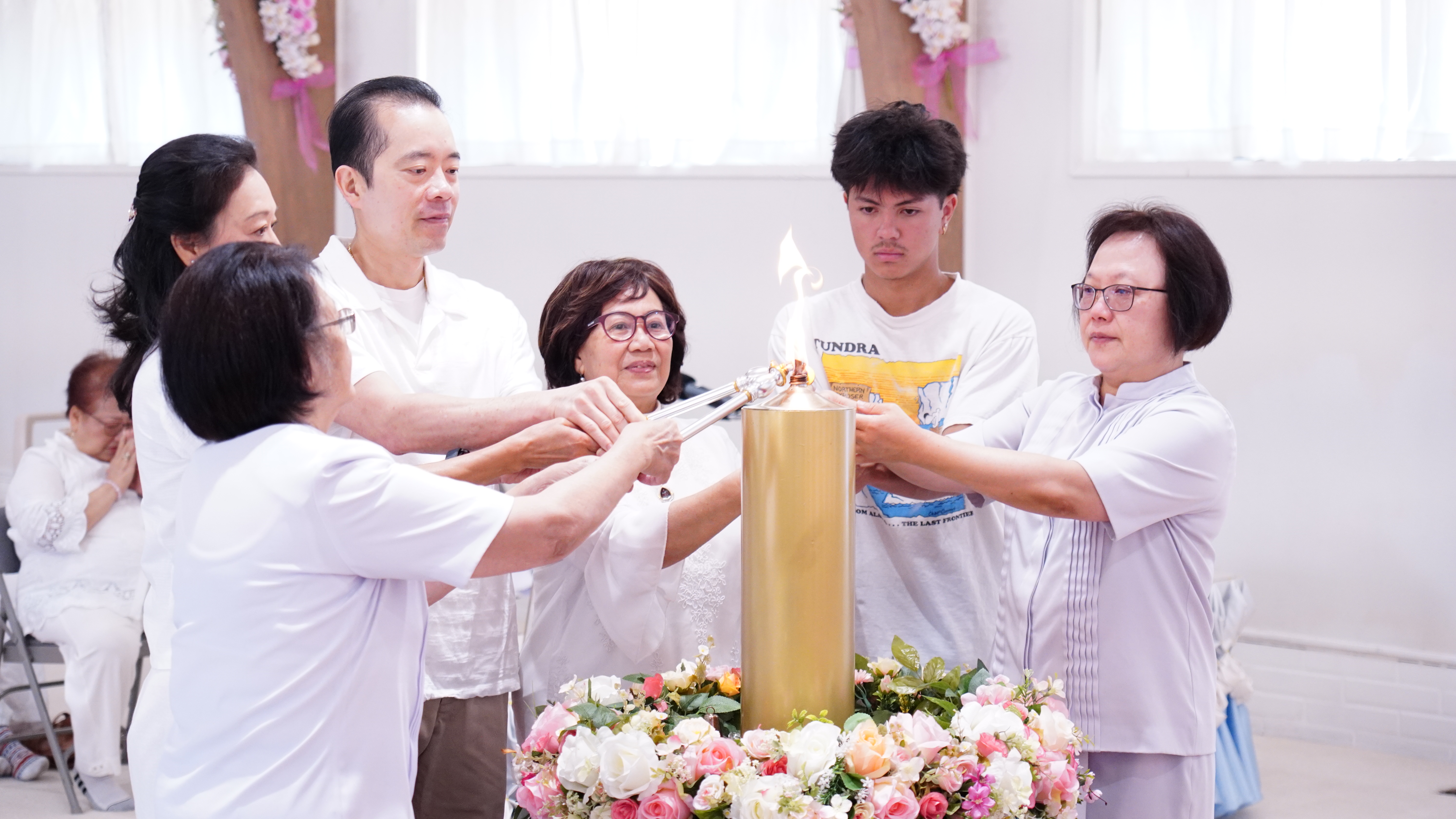 วัดพระธรรมกายซีแอตเติล จัดงานบุญวันอาทิตย์