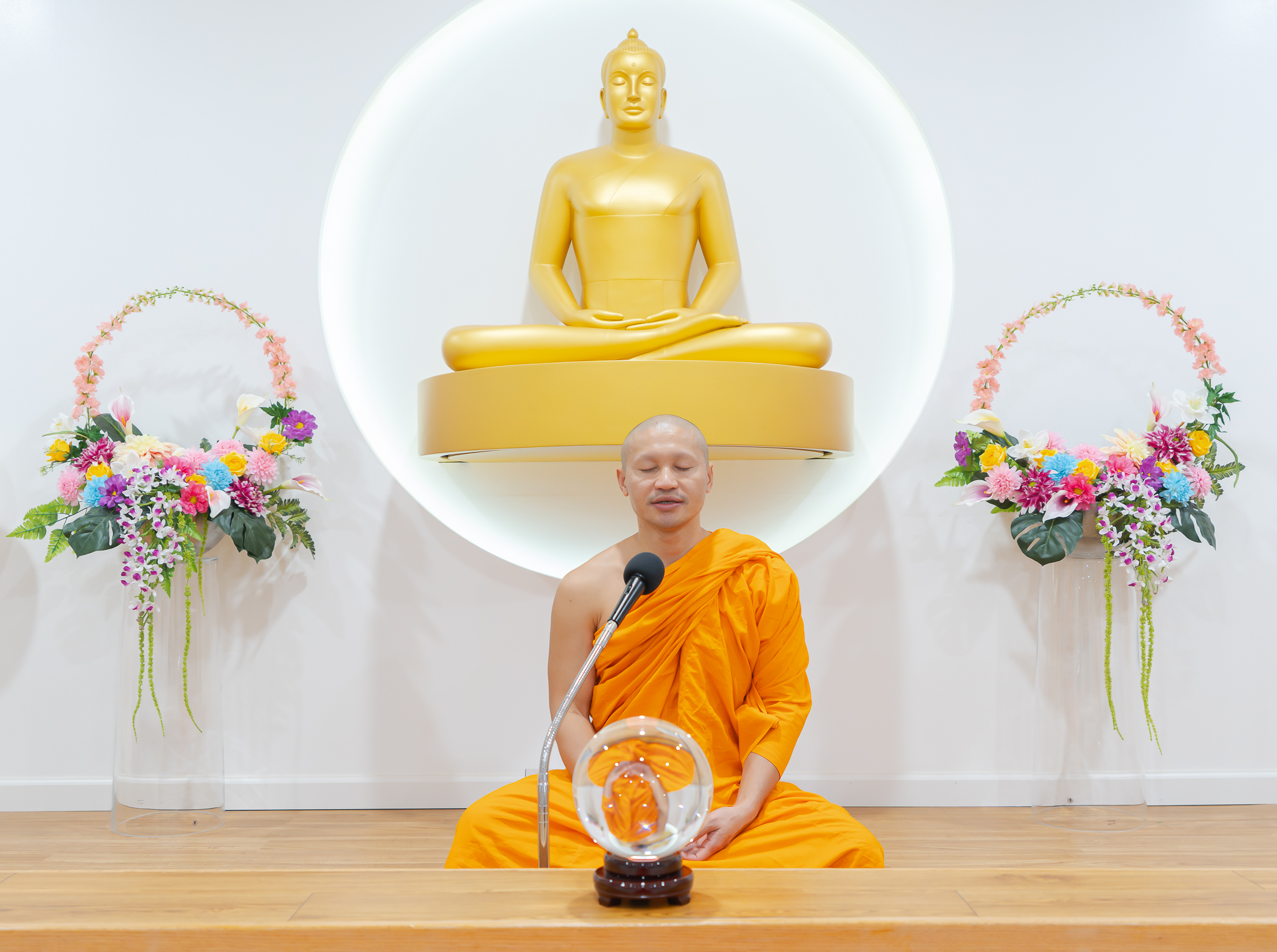 วัดพระธรรมกายปาล์มบีช จัดกิจกรรม Mindful Relaxation