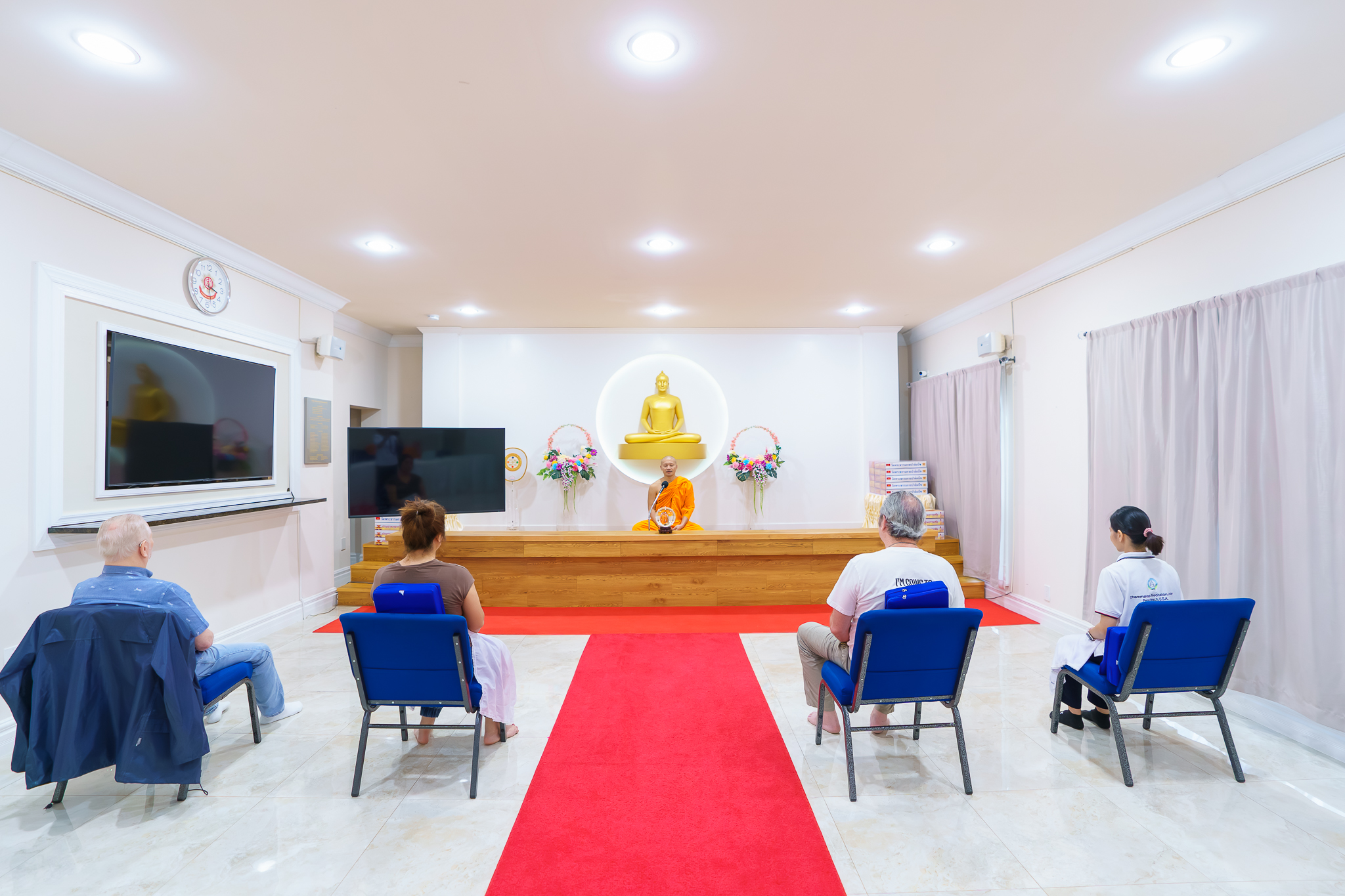 วัดพระธรรมกายปาล์มบีช จัดกิจกรรม Mindful Relaxation