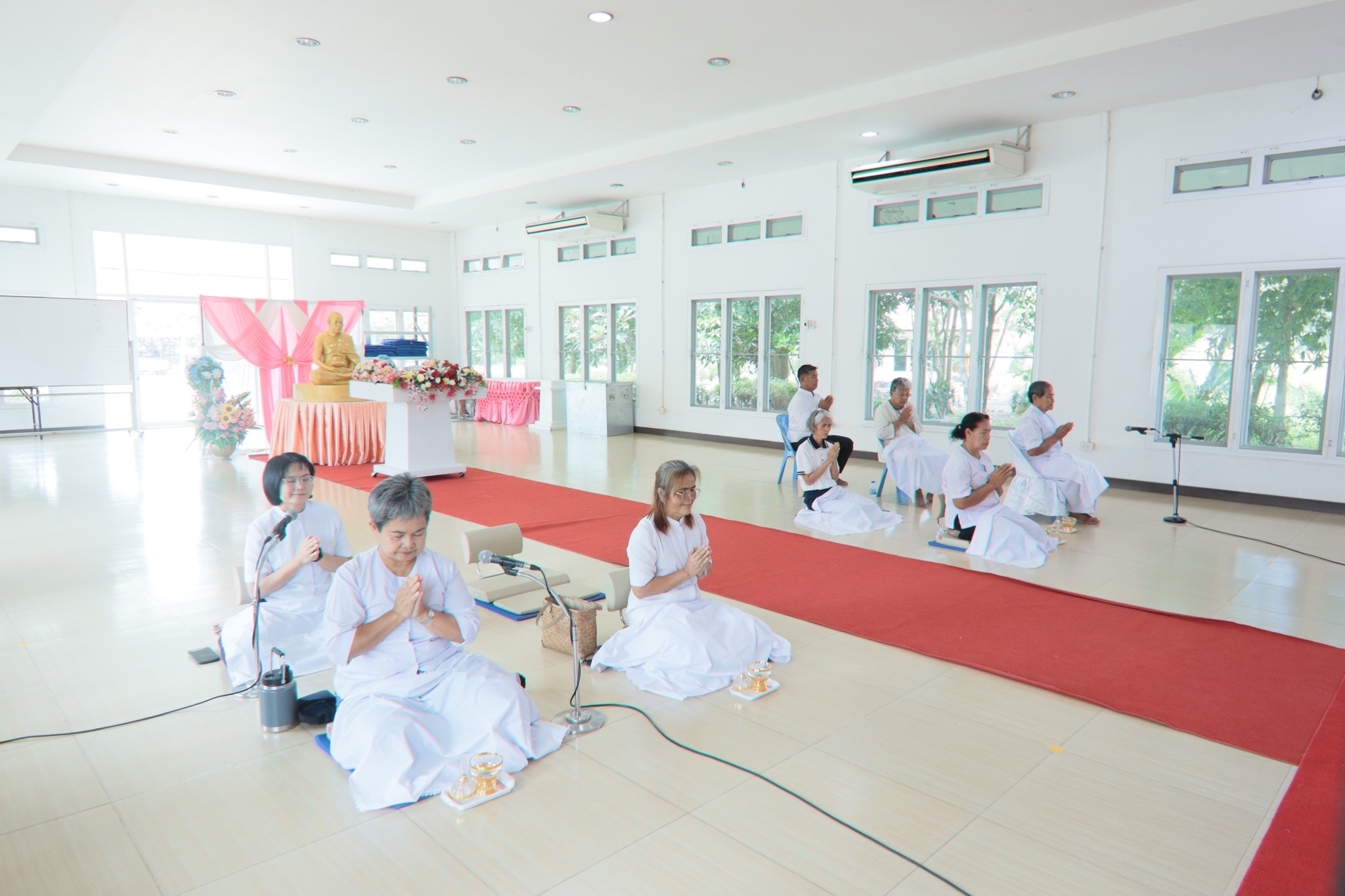 ธุดงคสถานชัยบาดาล จัดกิจกรรมงานบุญเนื่องในวันธรรมชัย