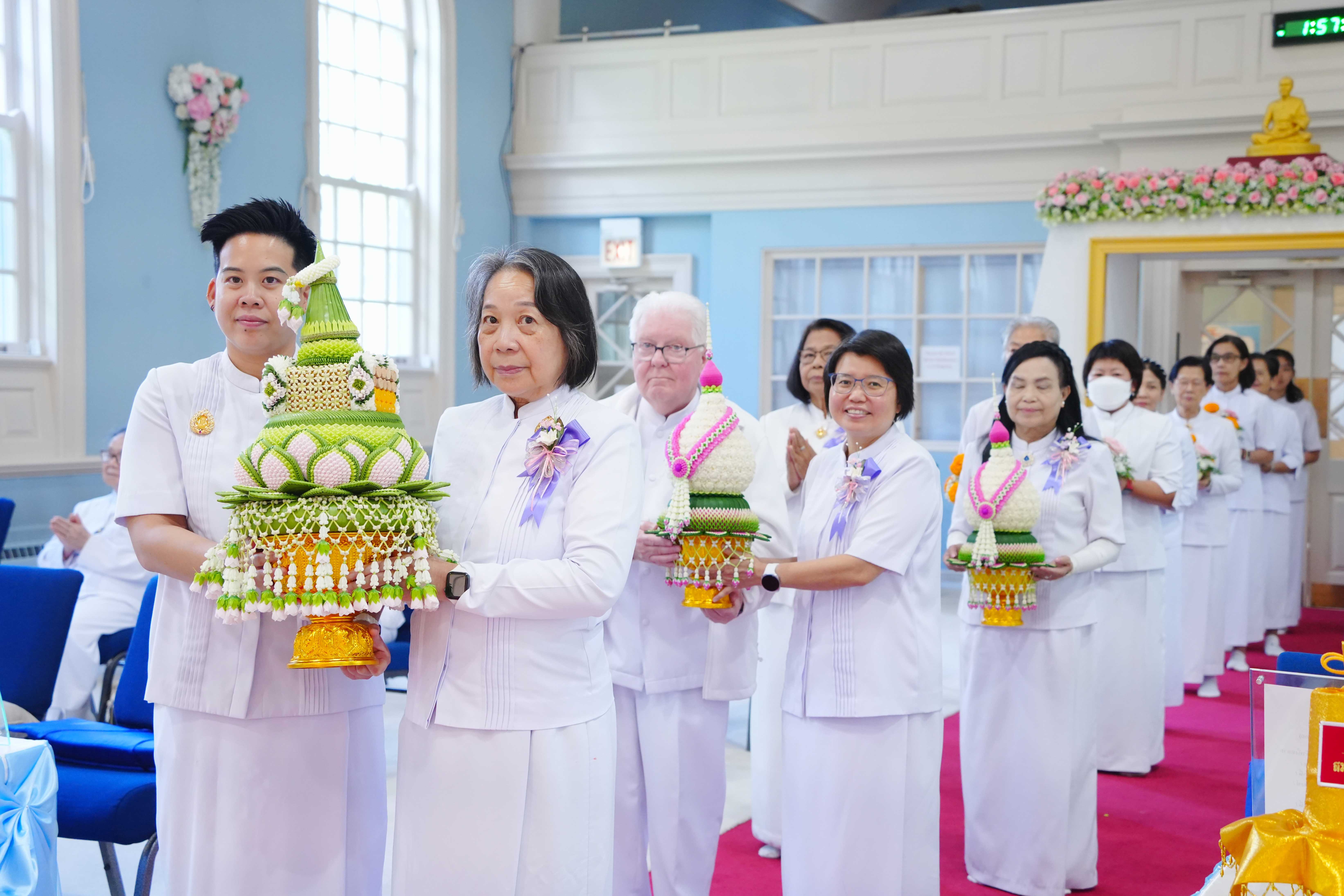 วัดพระธรรมกายชิคาโก จัดงานบุญวันธรรมชัย