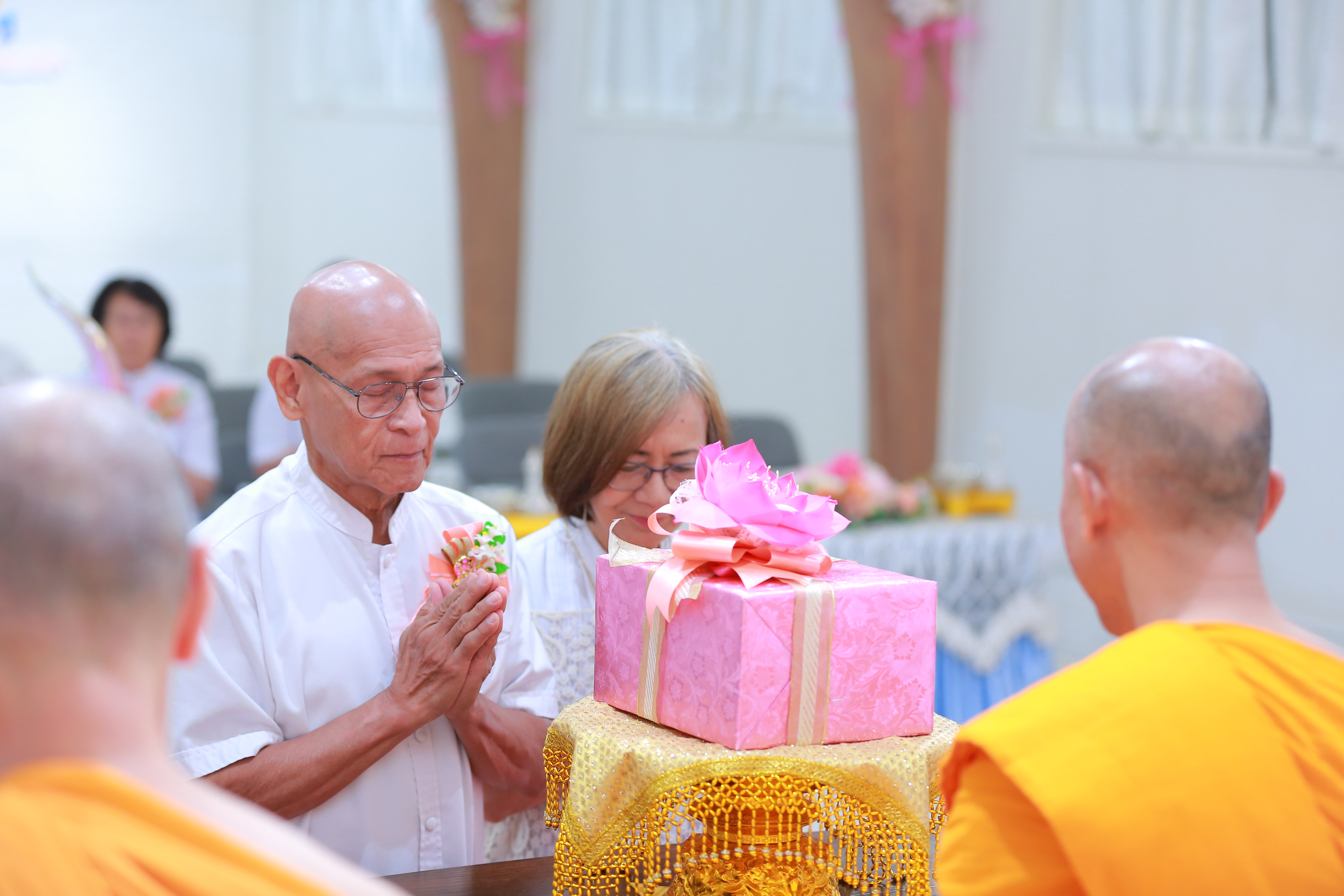 วัดพระธรรมกายซีแอตเติล จัดงานบุญเนื่องในวันธรรมชัย