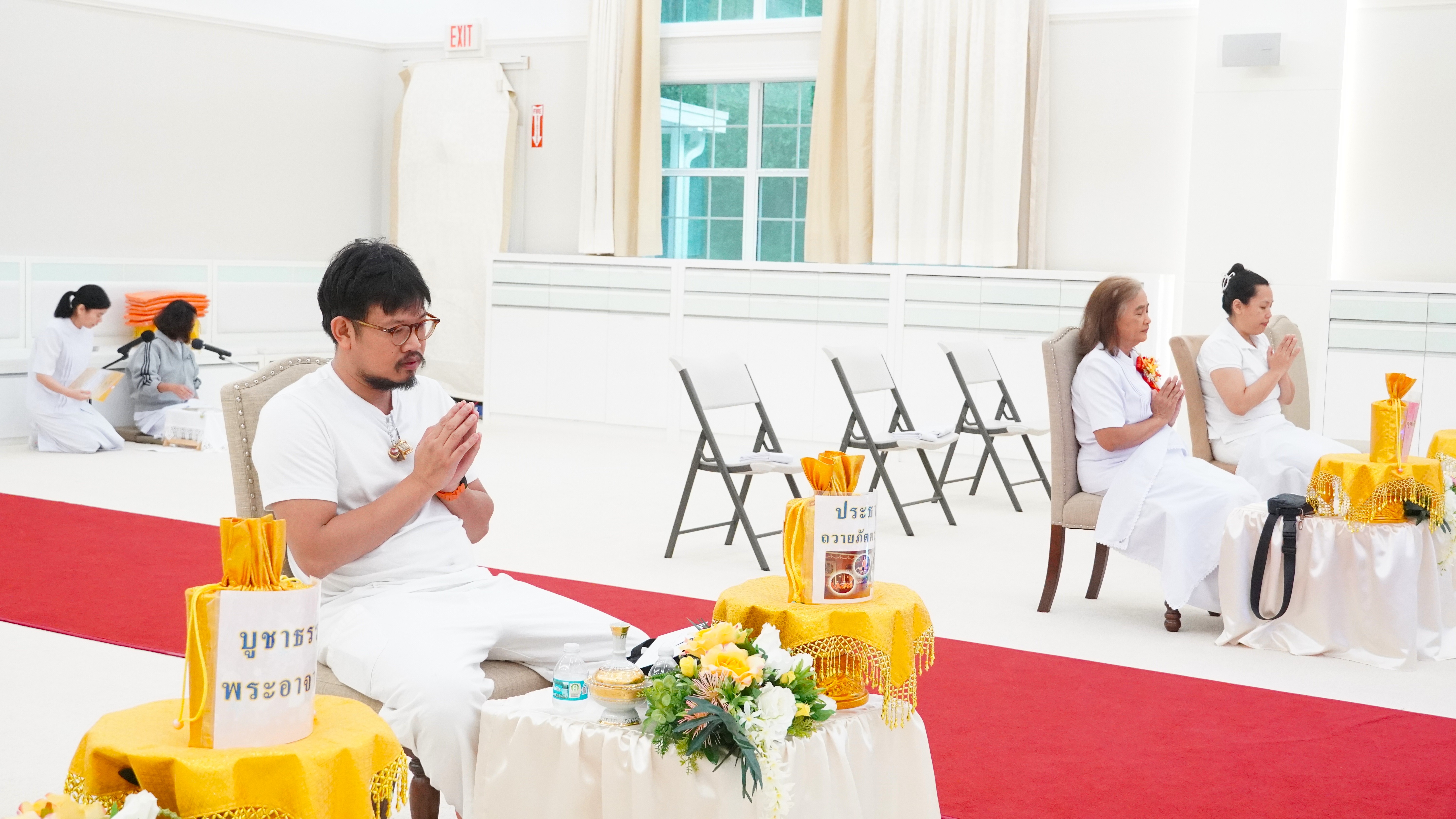 วัดพระธรรมกายฟลอริดา จัดพิธีบุพเปตพลี