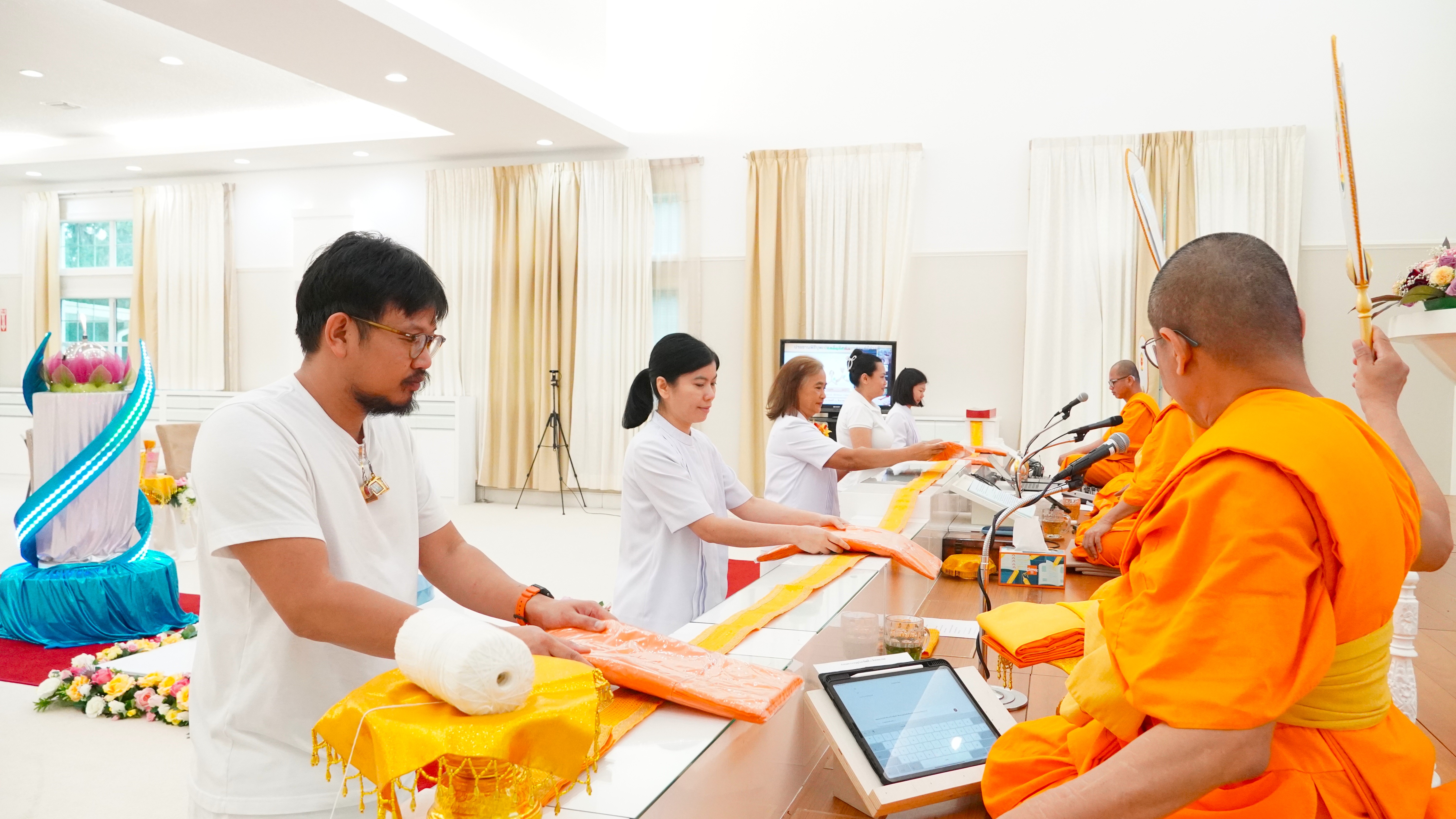 วัดพระธรรมกายฟลอริดา จัดพิธีบุพเปตพลี