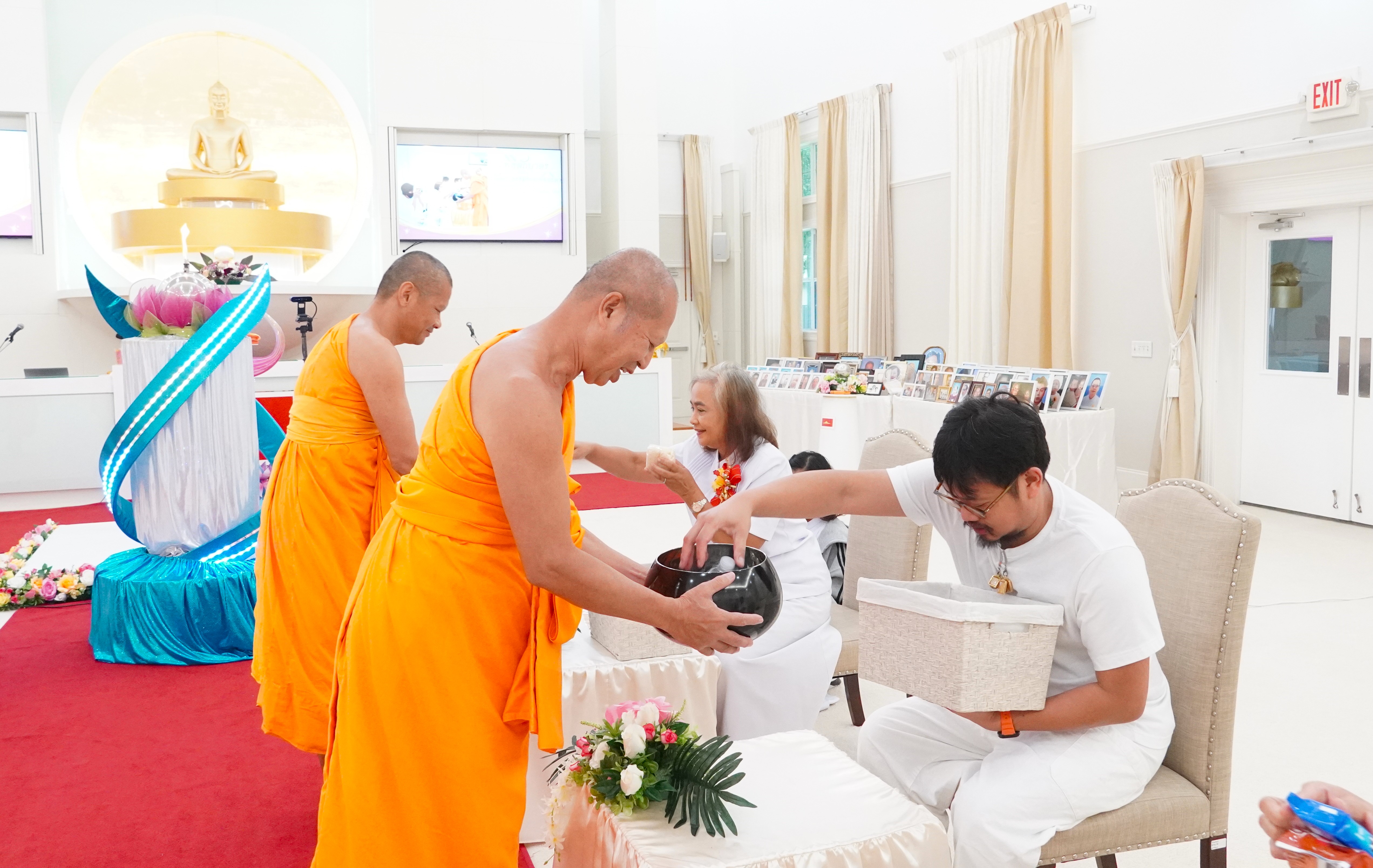 วัดพระธรรมกายฟลอริดา จัดพิธีบุพเปตพลี