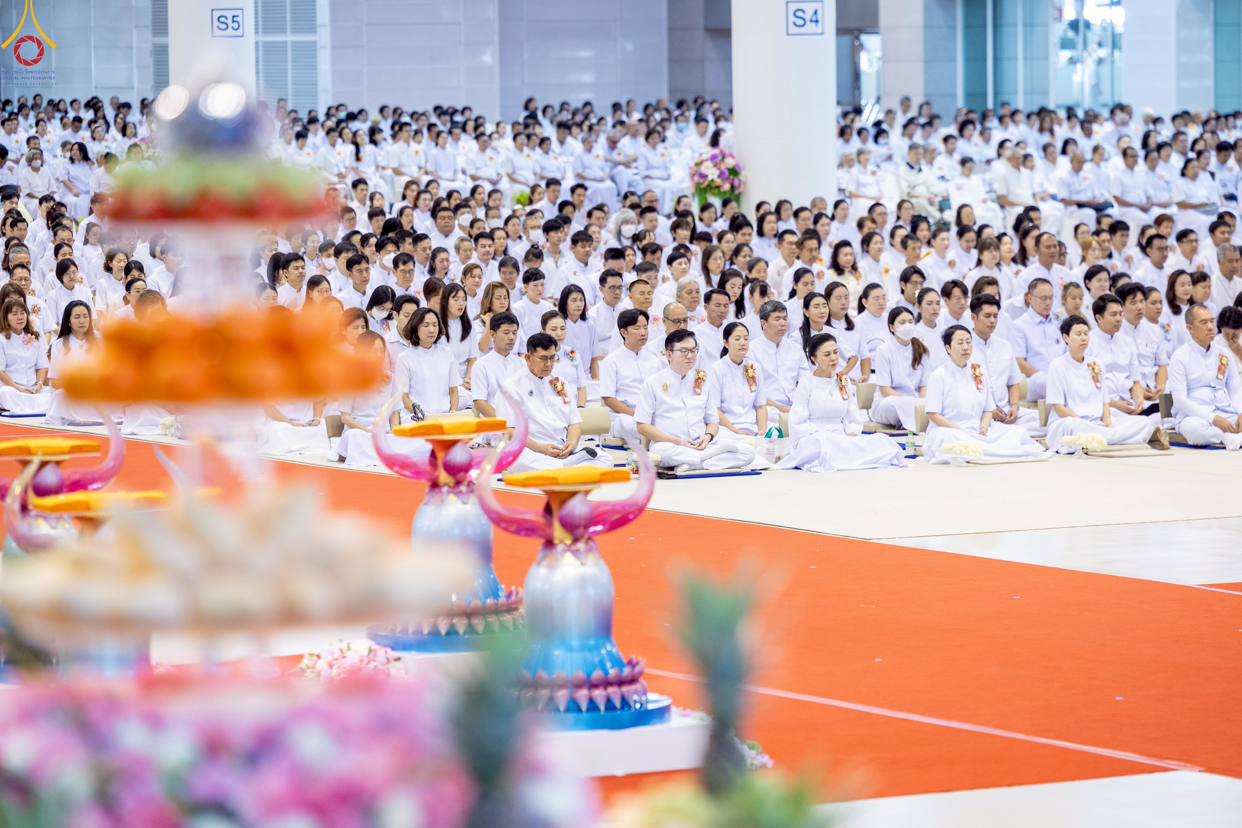 วัดพระธรรมกาย จัดกิจกรรมงานบุญเนื่องในวันครูผู้ค้นพบวิชชาธรรมกาย