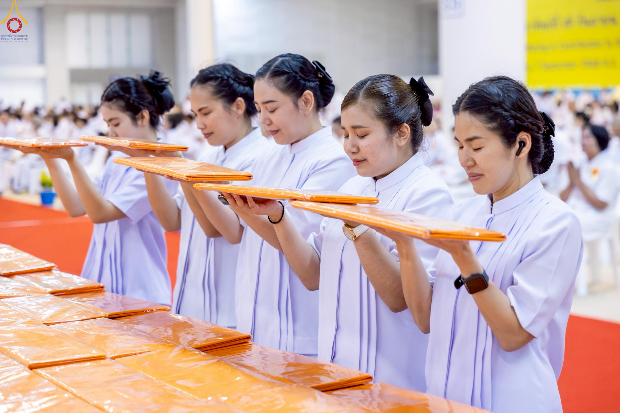 วัดพระธรรมกาย จัดกิจกรรมงานบุญเนื่องในวันครูผู้ค้นพบวิชชาธรรมกาย
