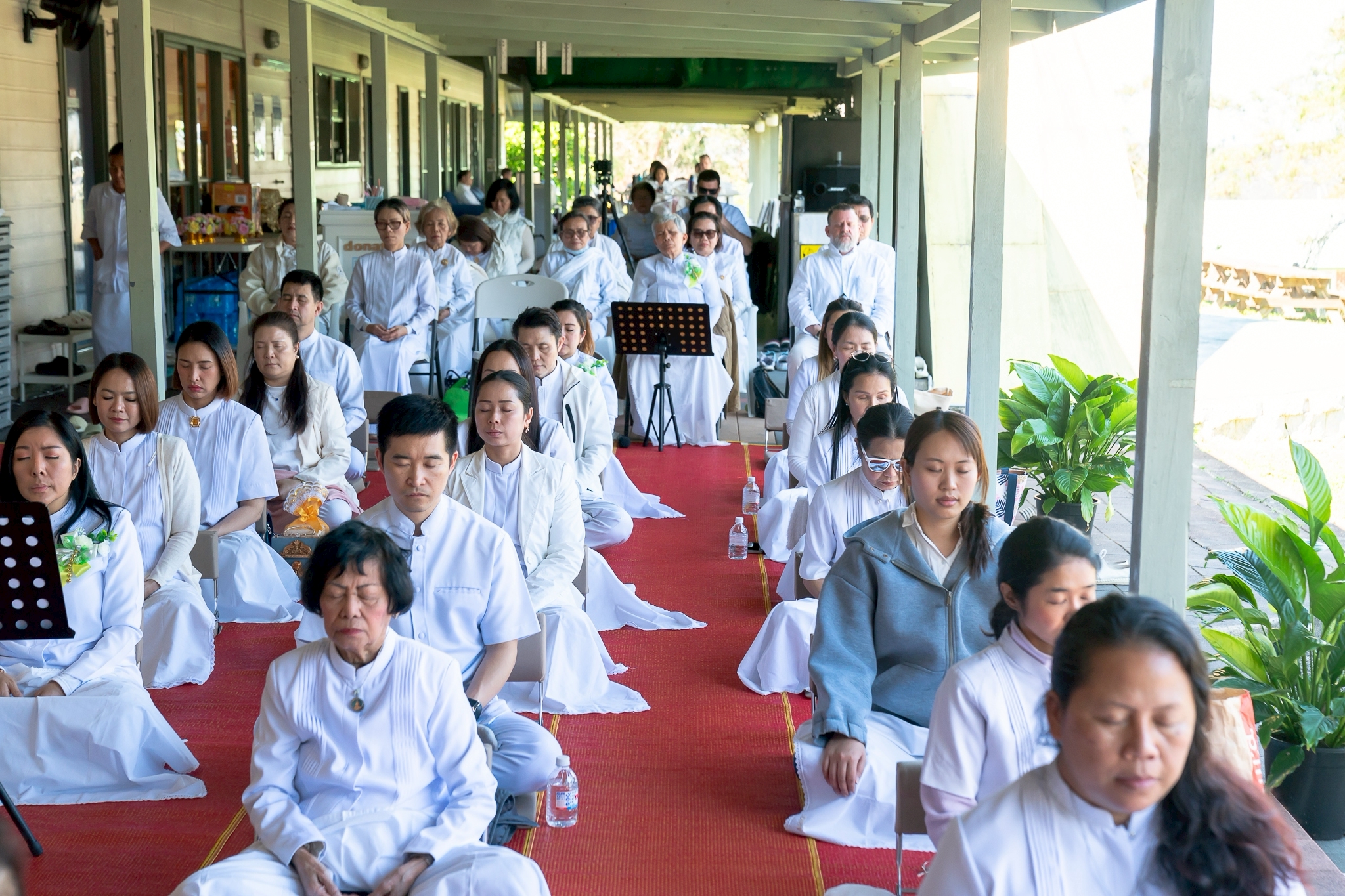 วัดพระธรรมกายนครซิดนีย์ จัดงานบุญบูชาข้าวพระ และพิธีบูชาครูผู้ค้นพบวิชชาธรรมกาย