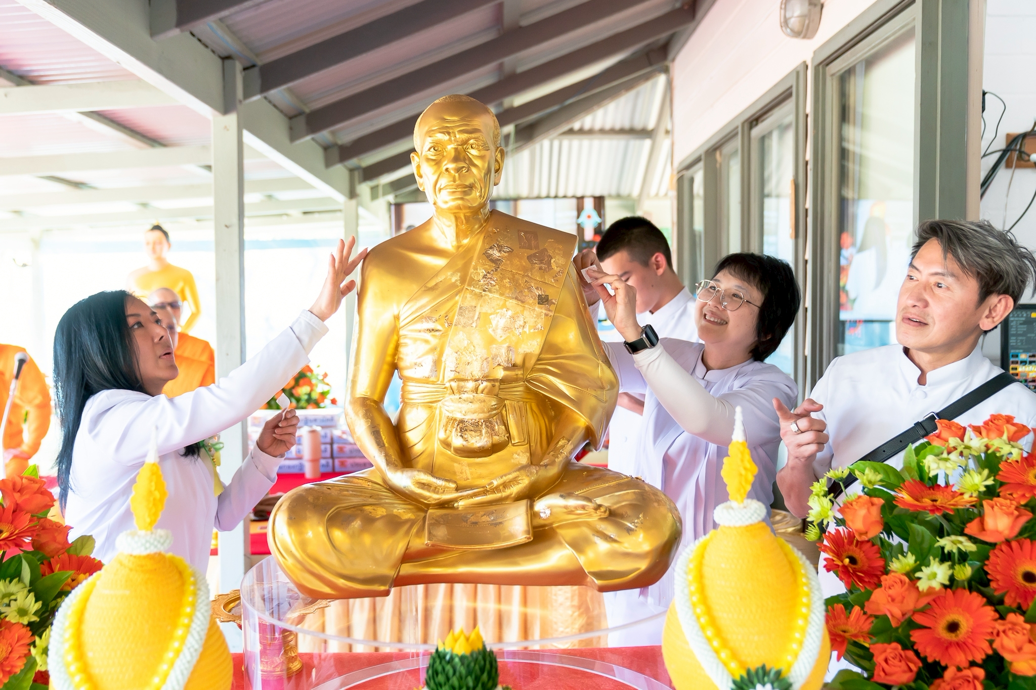 วัดพระธรรมกายนครซิดนีย์ จัดงานบุญบูชาข้าวพระ และพิธีบูชาครูผู้ค้นพบวิชชาธรรมกาย