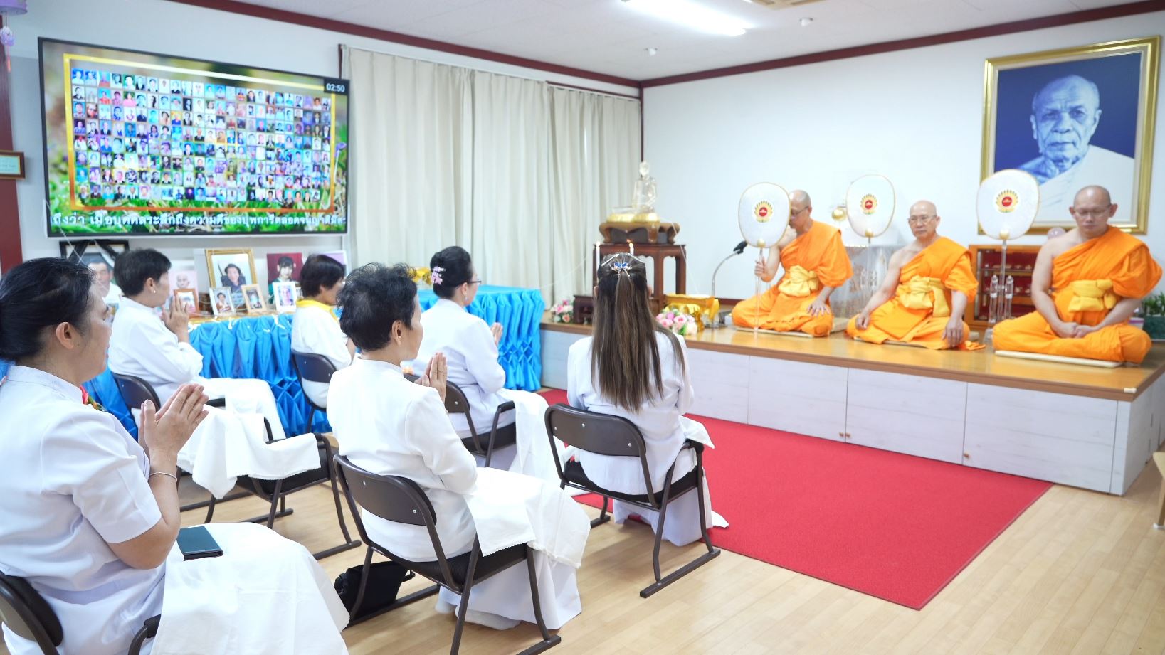 วัดภาวนานางาโน่ จัดพิธีบูชาข้าวพระ และพิธีบูชาครูผู้ค้นพบวิชชาธรรมกาย