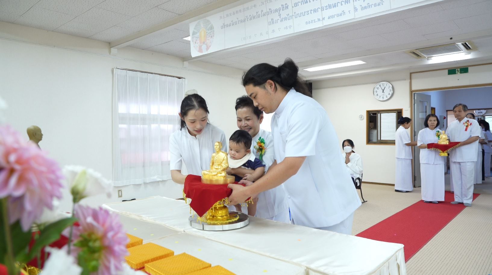 วัดภาวนานางาโน่ จัดพิธีบูชาข้าวพระ และพิธีบูชาครูผู้ค้นพบวิชชาธรรมกาย