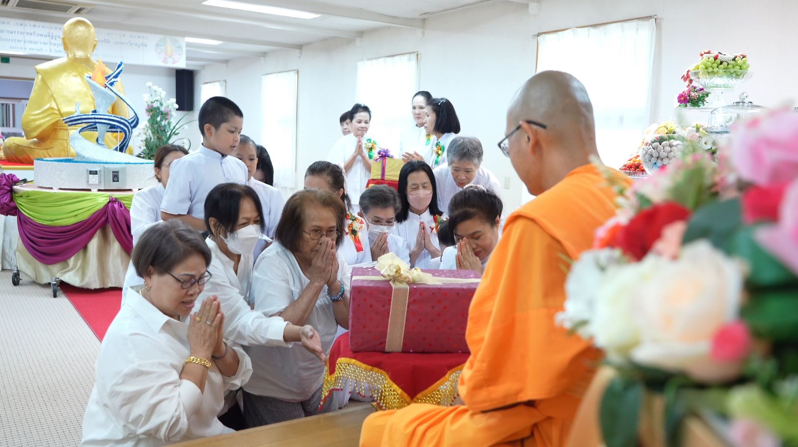 วัดภาวนานางาโน่ จัดพิธีบูชาข้าวพระ และพิธีบูชาครูผู้ค้นพบวิชชาธรรมกาย